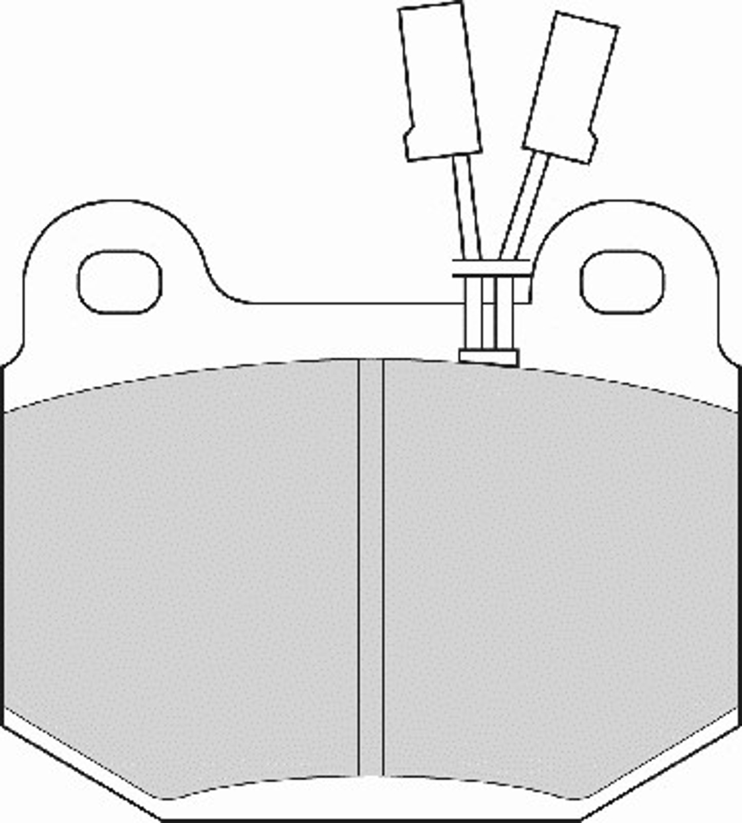 Колодки тормозные дисковые NECTO FD466A