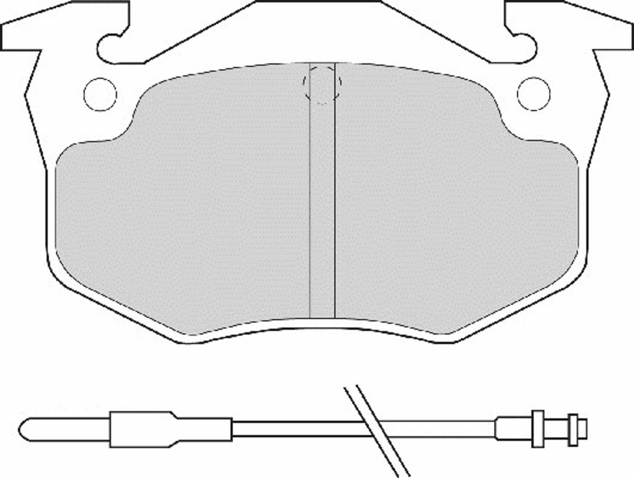 Колодки тормозные дисковые NECTO FD6065A