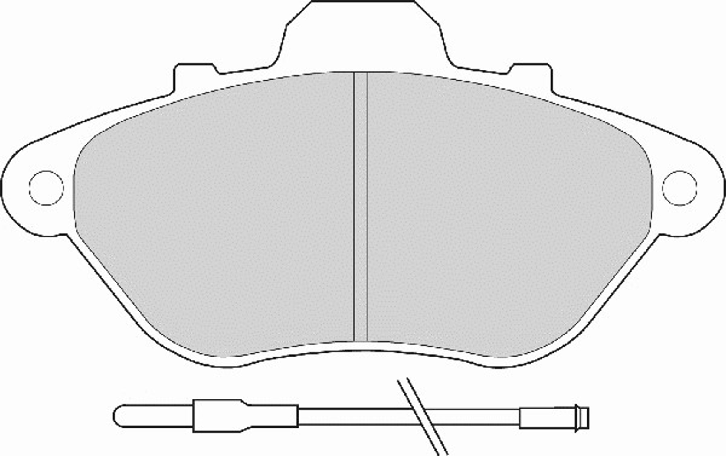 Колодки тормозные дисковые NECTO FD6209A