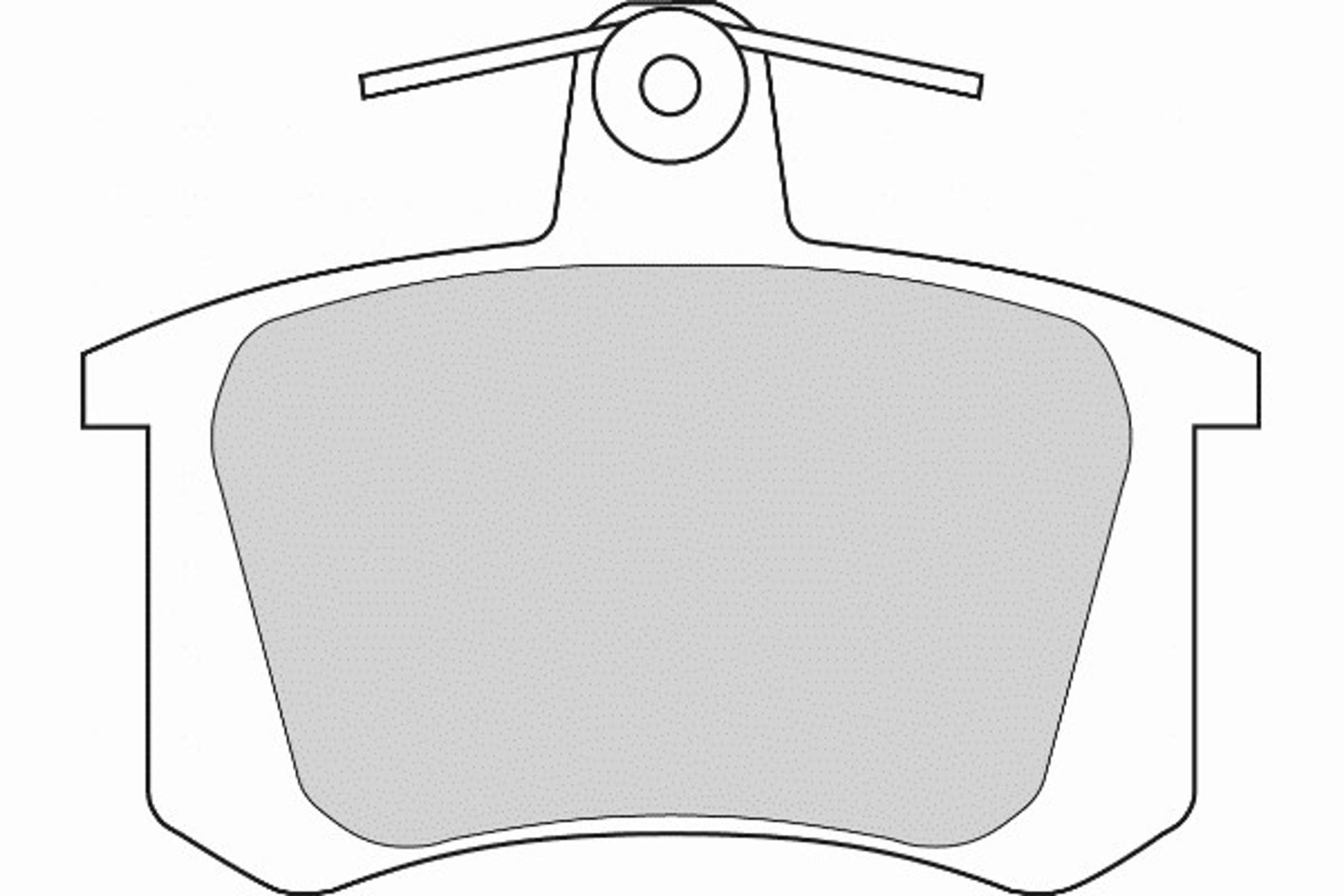 Колодки тормозные дисковые NECTO FD6244A