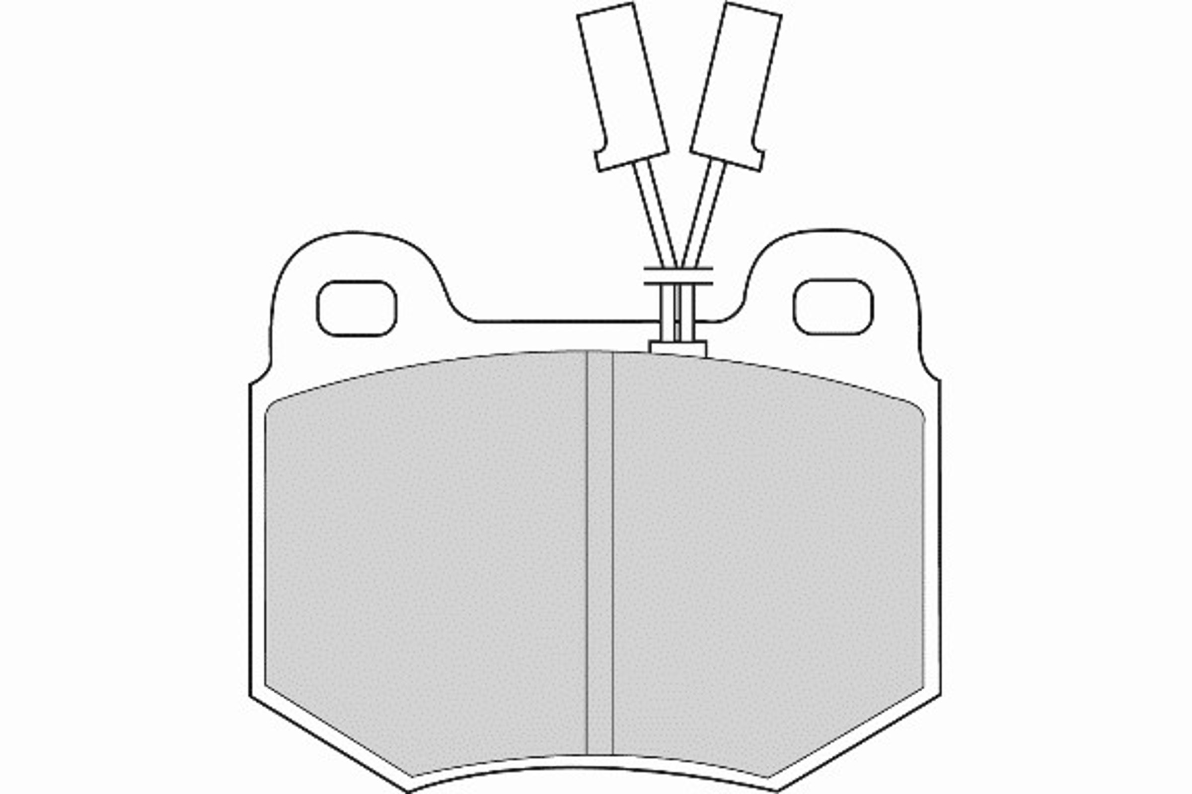 Колодки тормозные дисковые NECTO FD6247A