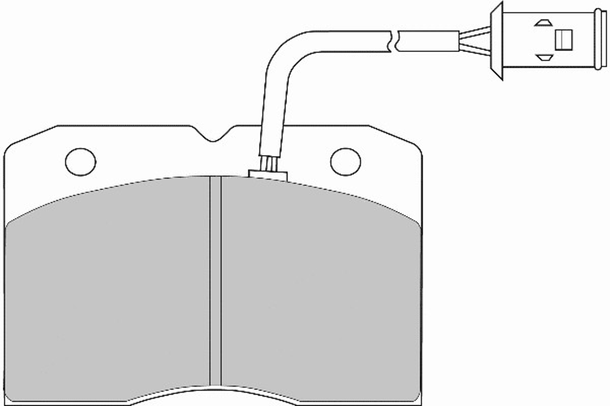 Колодки тормозные дисковые NECTO FD6320V