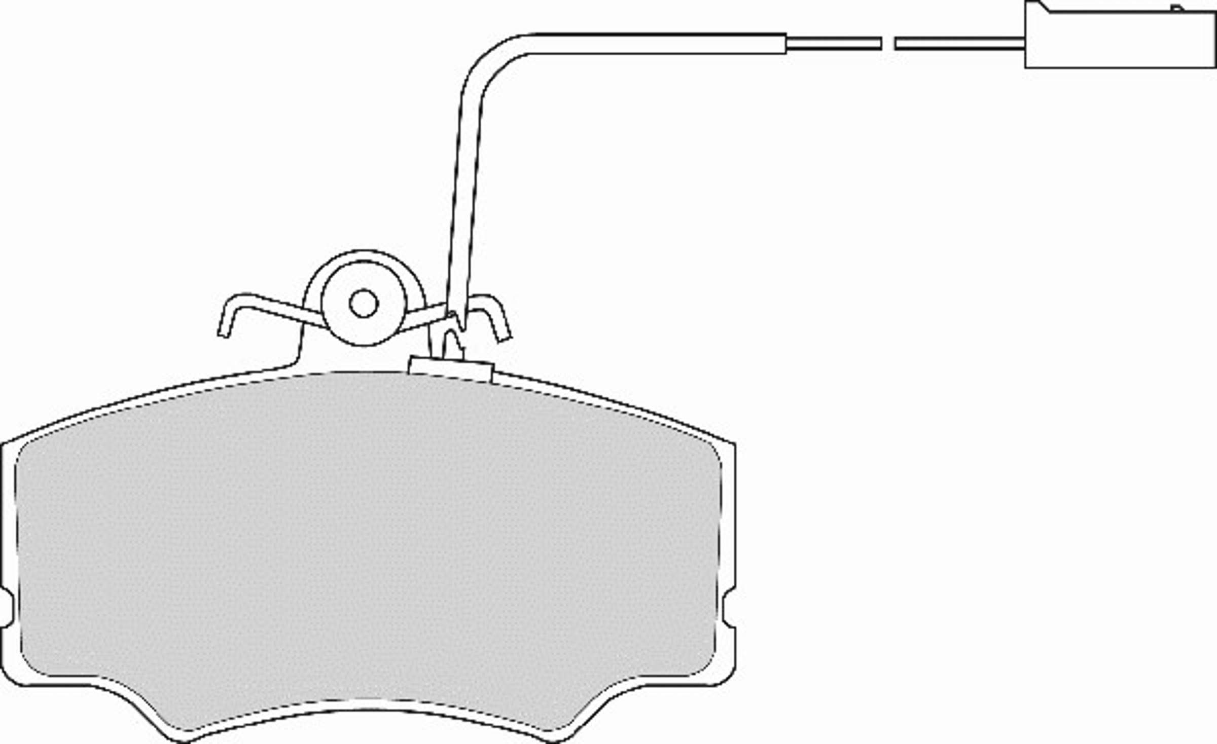 Колодки тормозные дисковые NECTO FD6366A