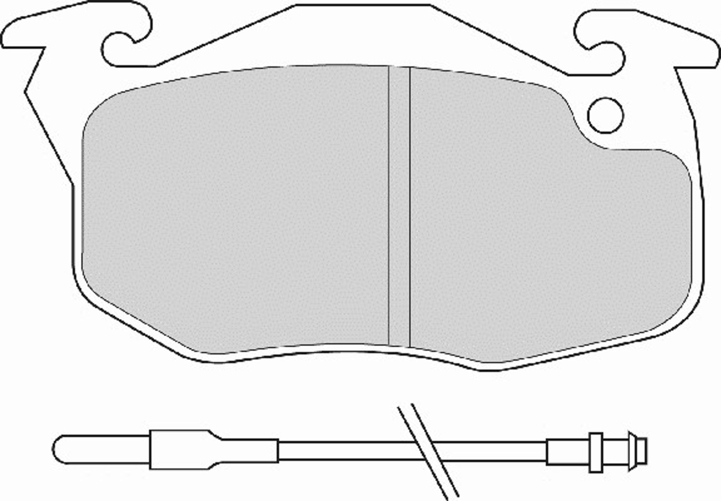 Колодки тормозные дисковые NECTO FD6371A