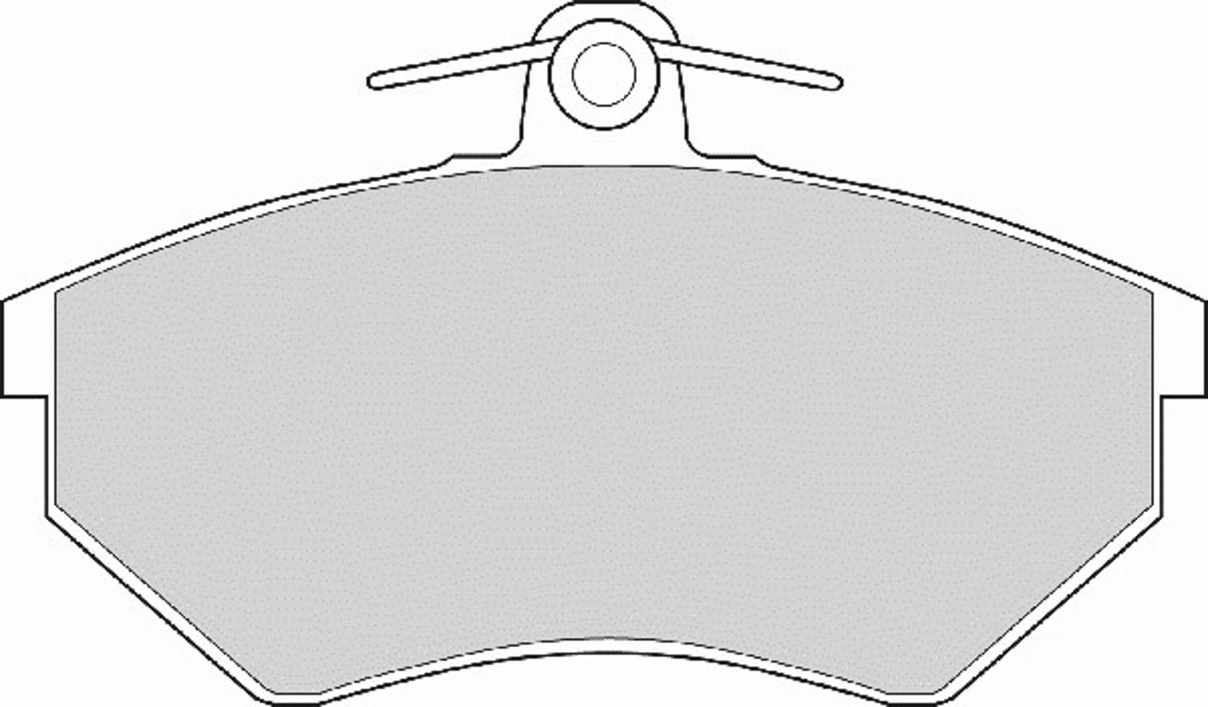 Колодки тормозные дисковые NECTO FD6401A