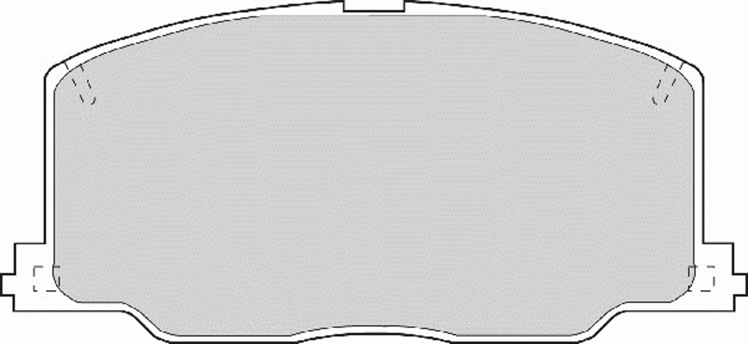 Колодки тормозные дисковые NECTO FD6459A