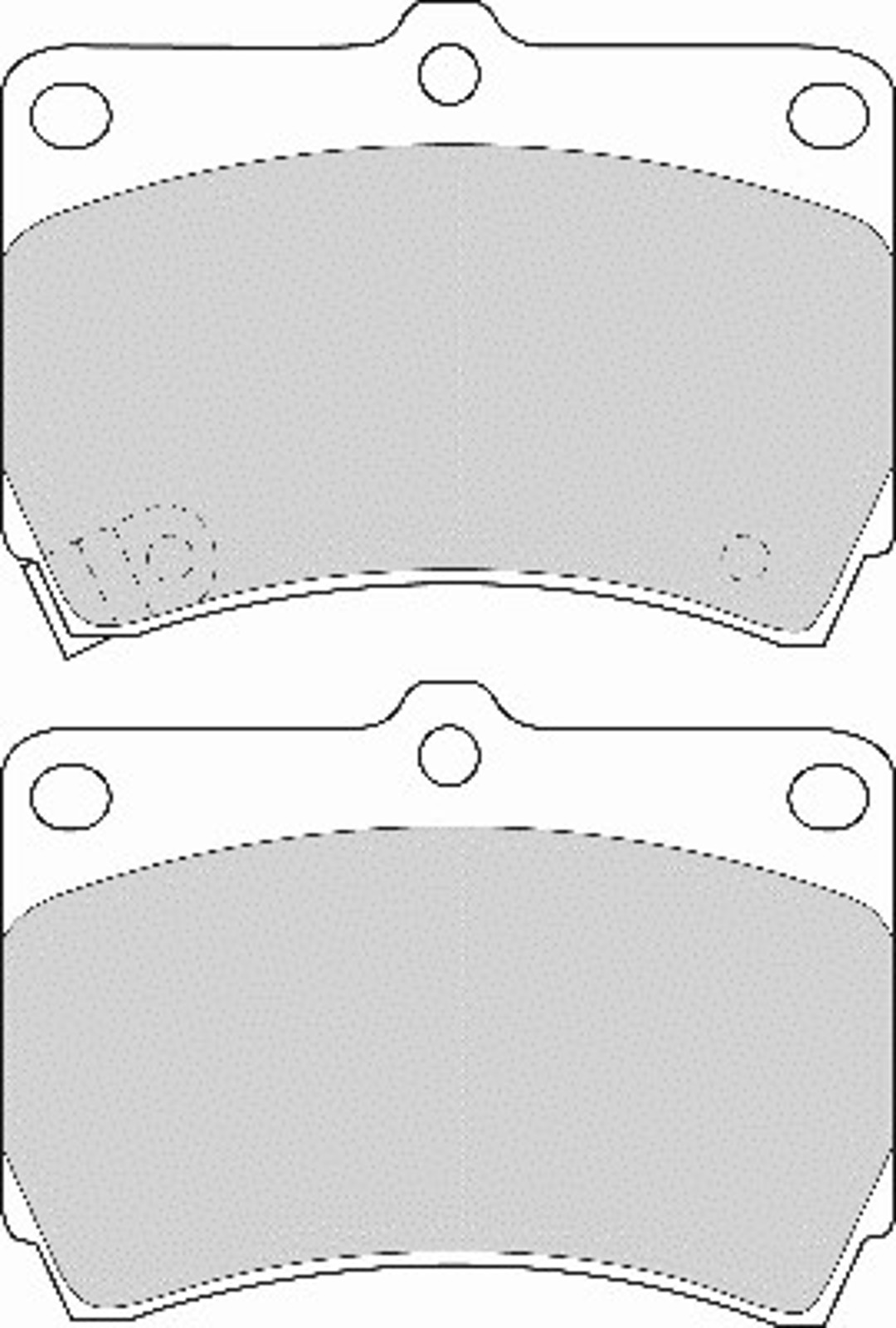 Колодки тормозные дисковые NECTO FD6533A