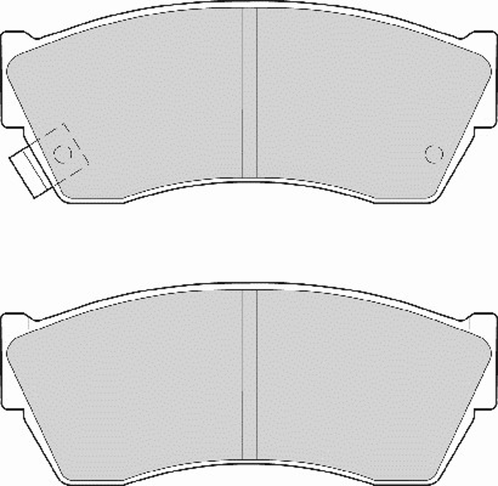 Колодки тормозные дисковые NECTO FD6560A
