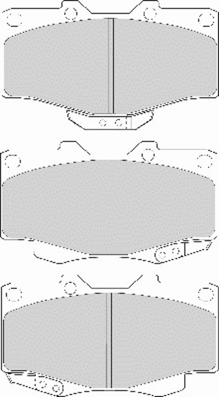 Колодки тормозные дисковые NECTO FD6579A