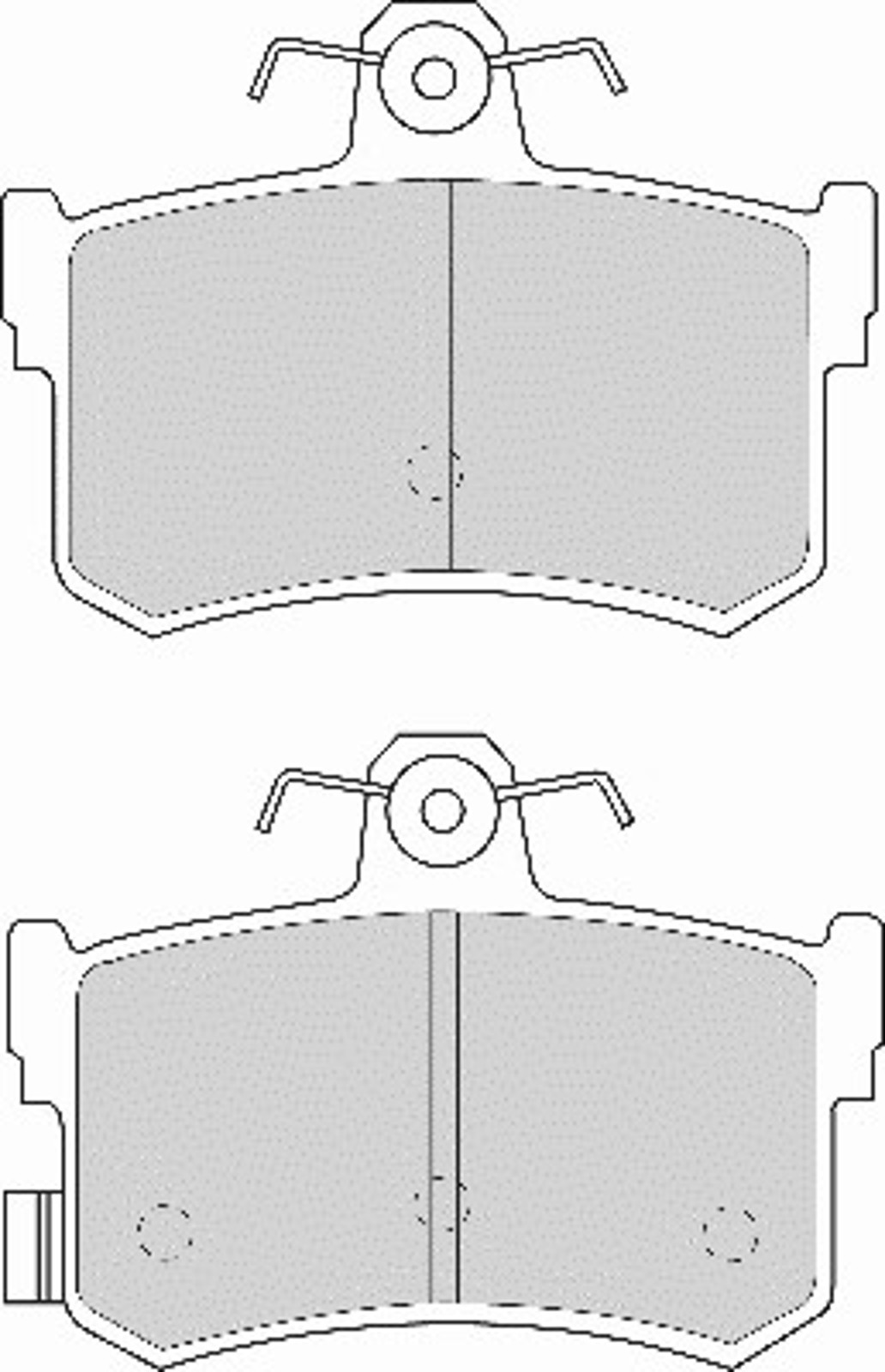 Колодки тормозные дисковые NECTO FD6594A