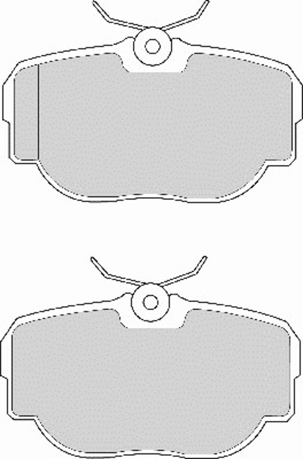 Колодки тормозные дисковые NECTO FD6628A