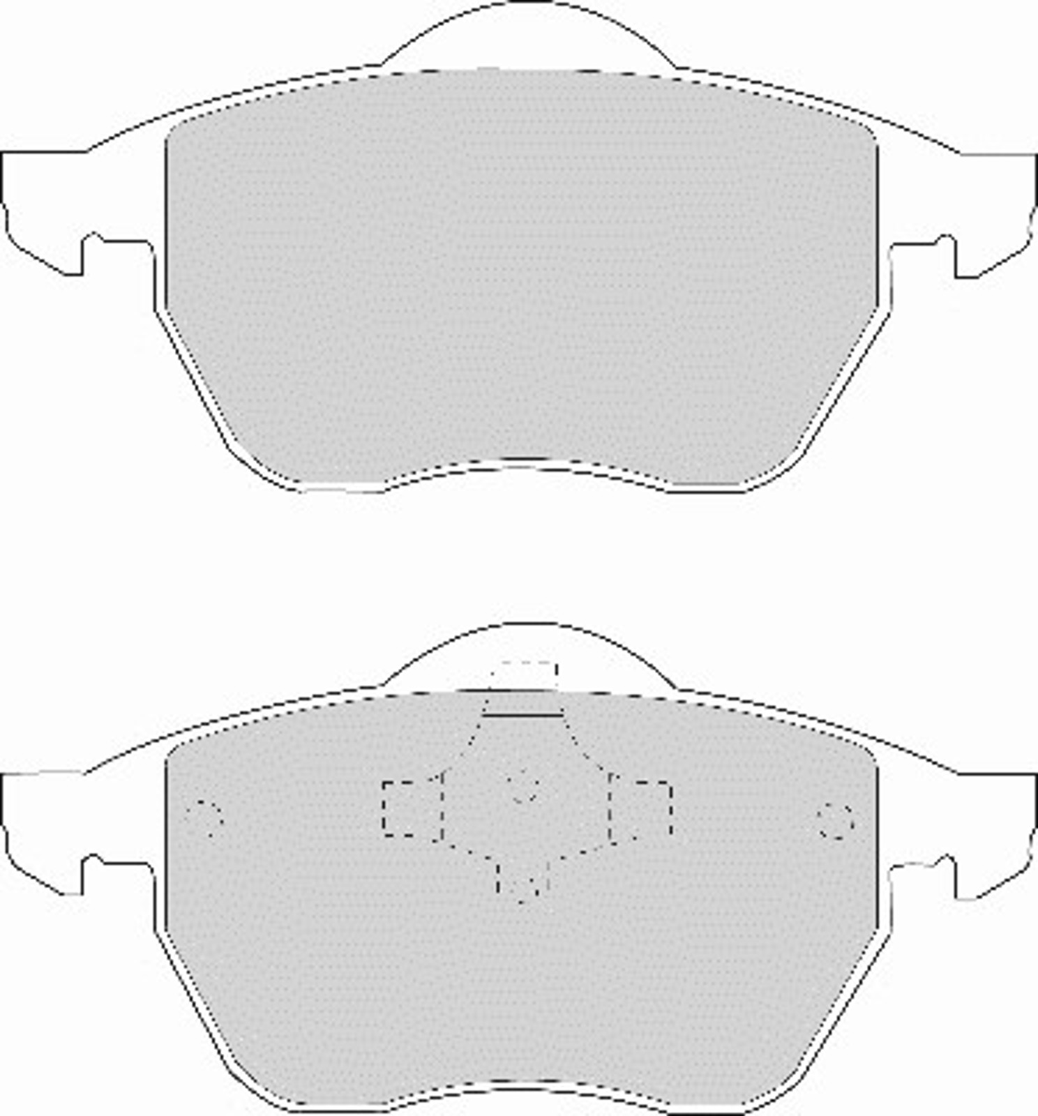 Колодки тормозные дисковые NECTO FD6632A