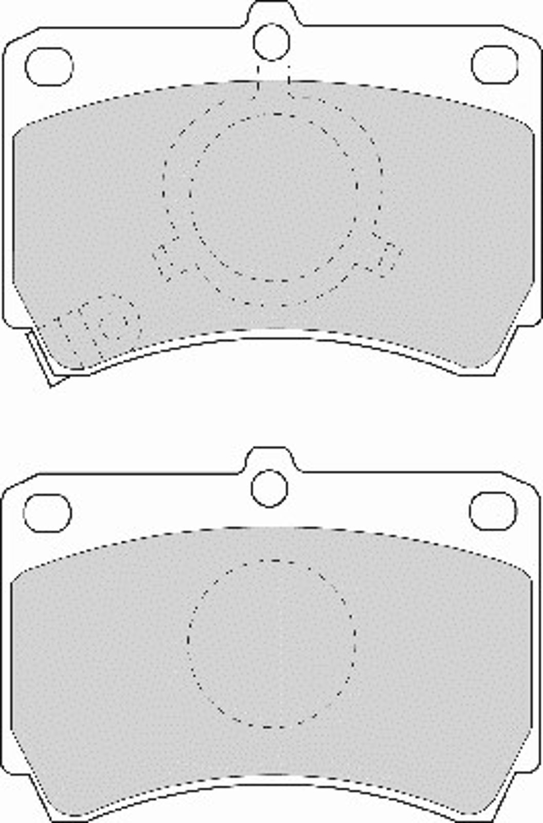 Колодки тормозные дисковые NECTO FD6636A
