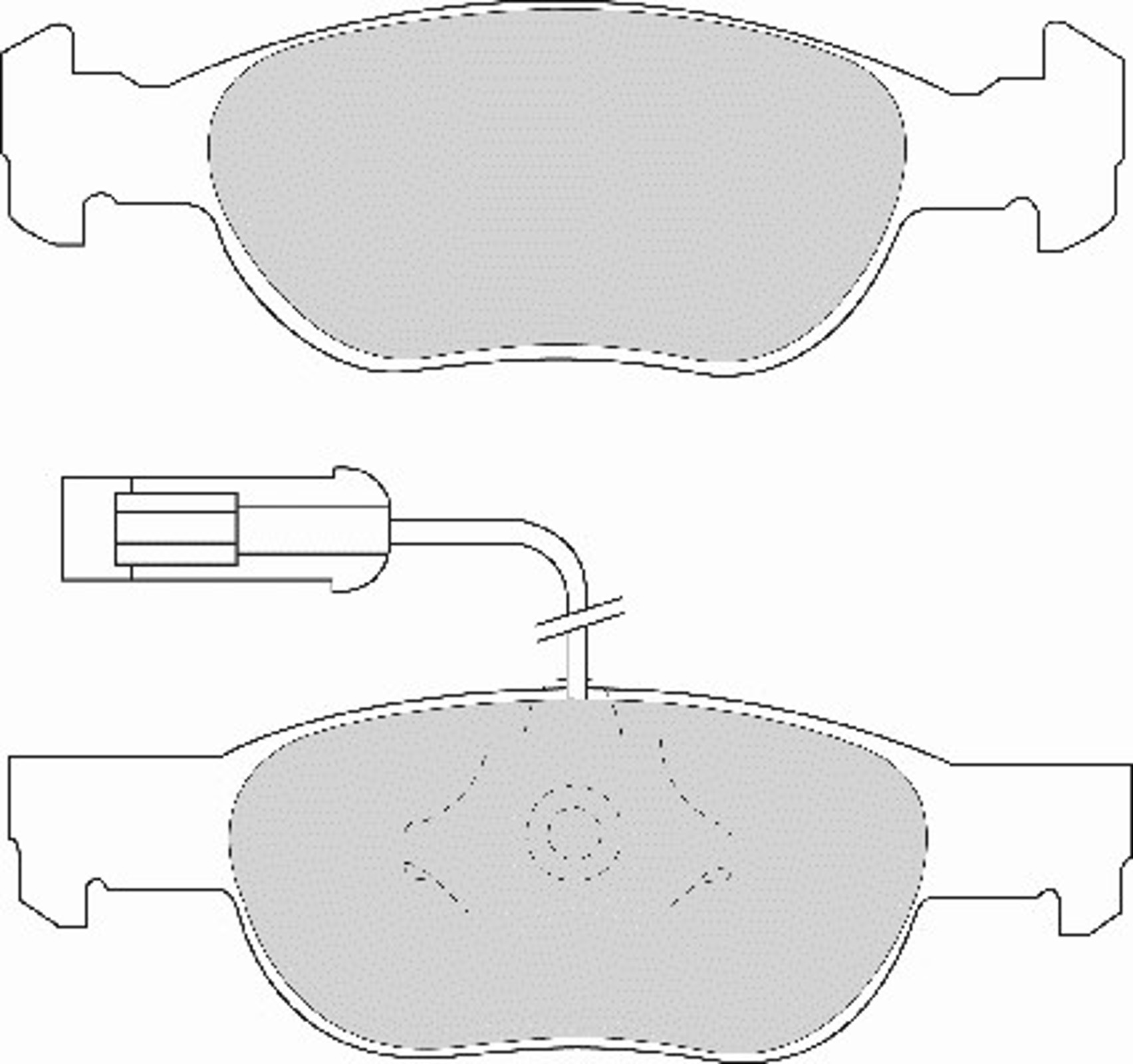 Колодки тормозные дисковые NECTO FD6643A