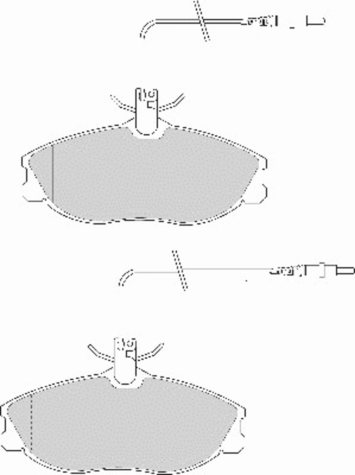 Колодки тормозные дисковые NECTO FD6657A