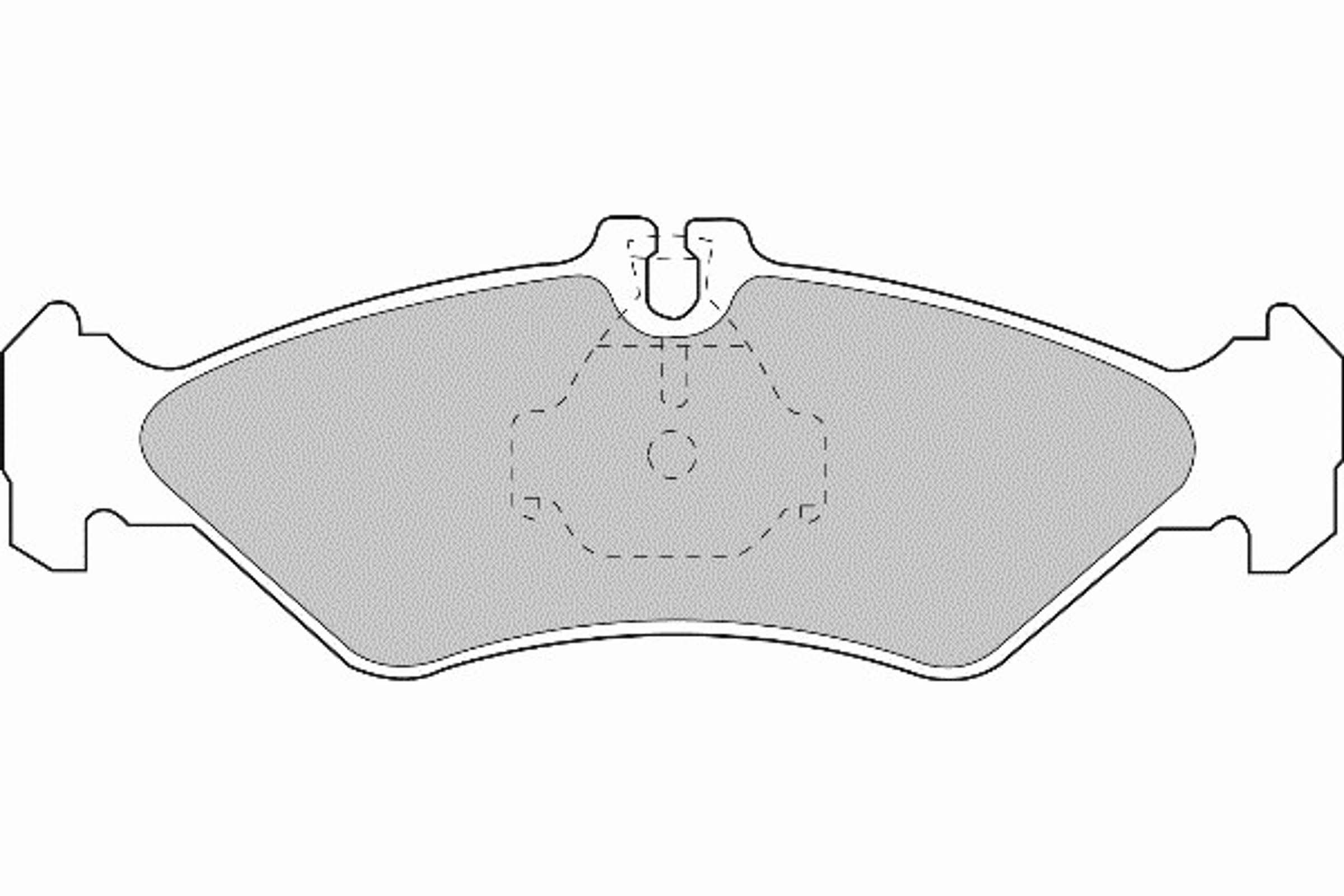 Колодки тормозные дисковые NECTO FD6676V