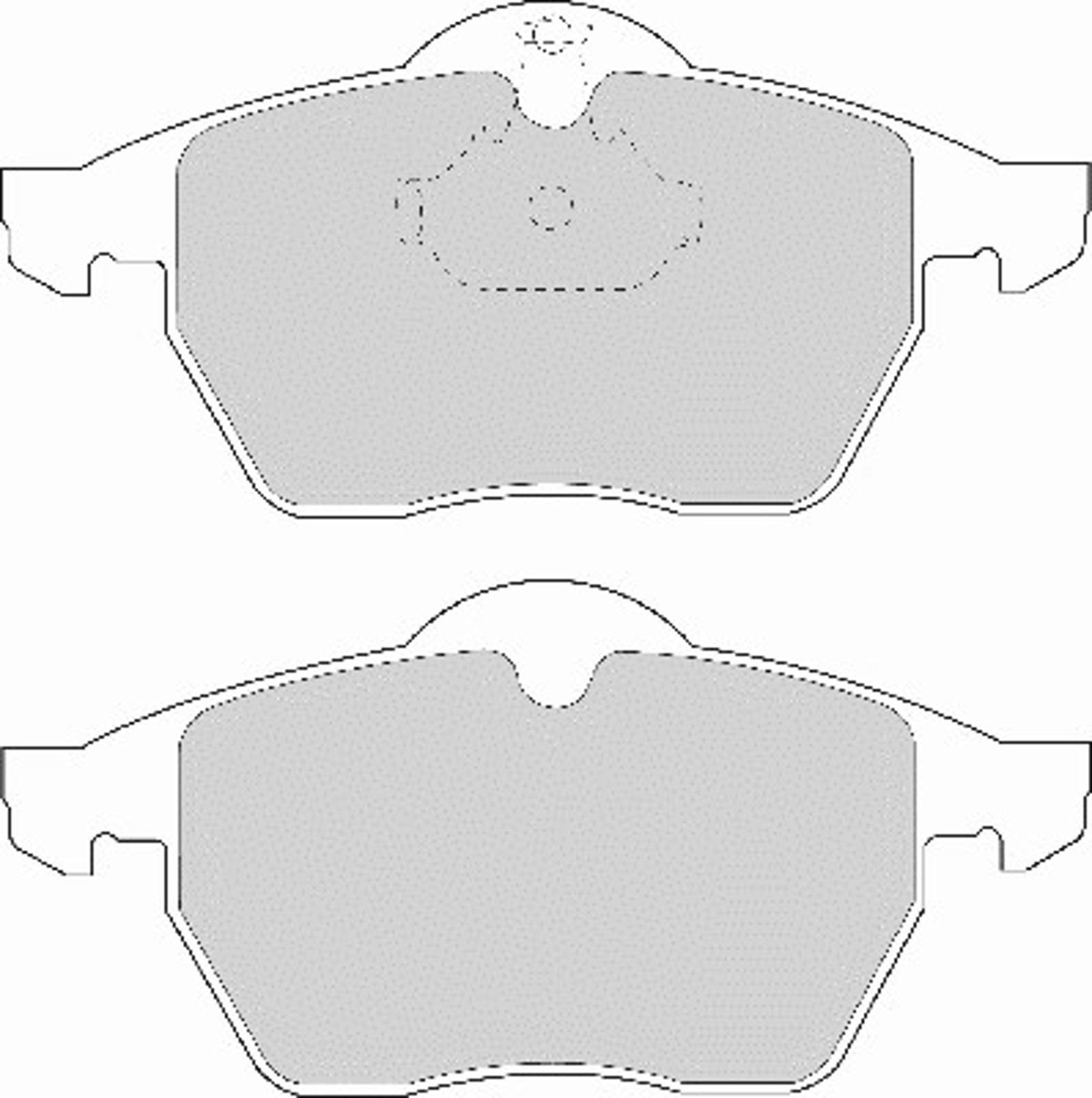 Колодки тормозные дисковые NECTO FD6710A