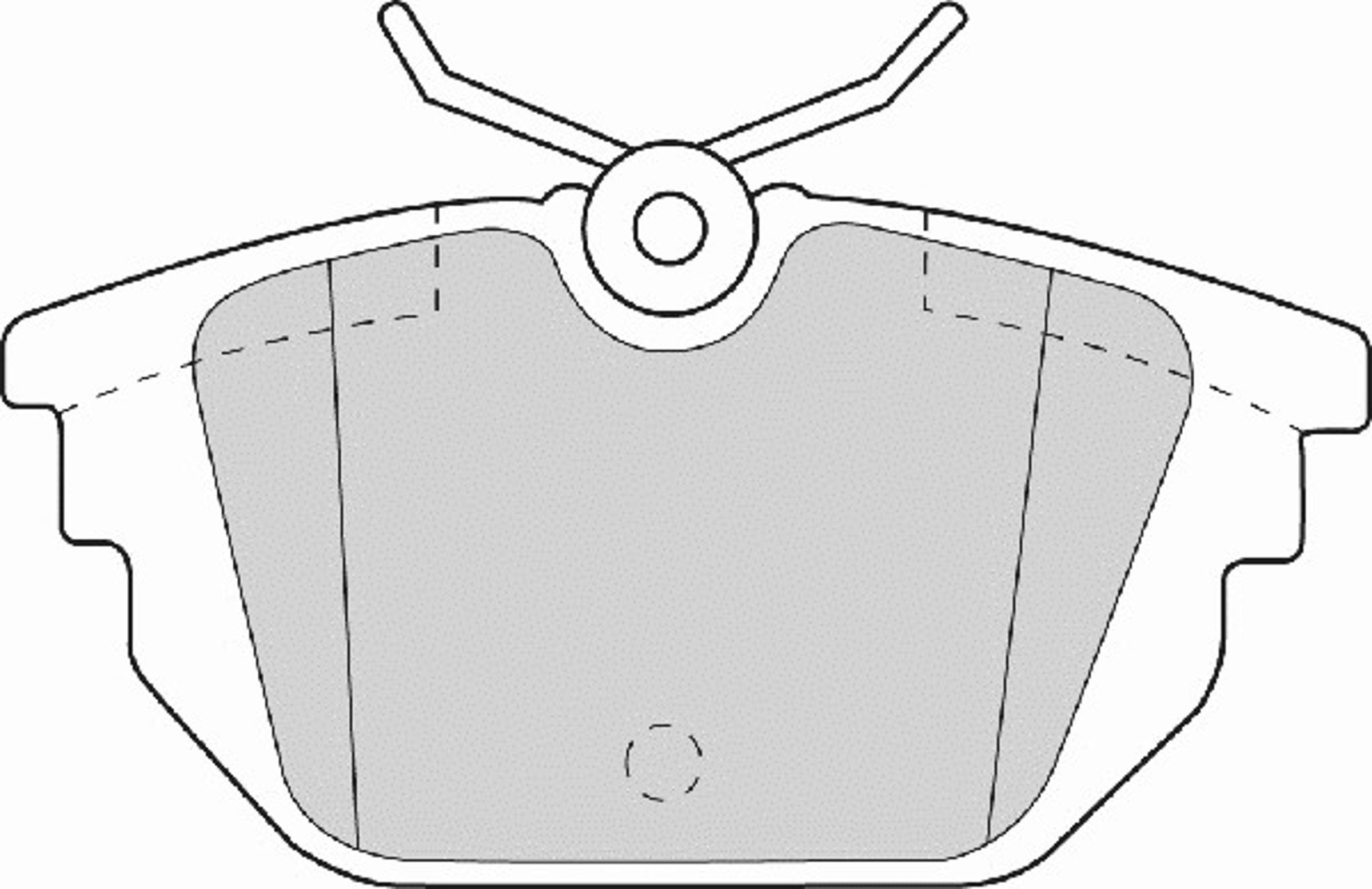 Колодки тормозные дисковые NECTO FD6714A