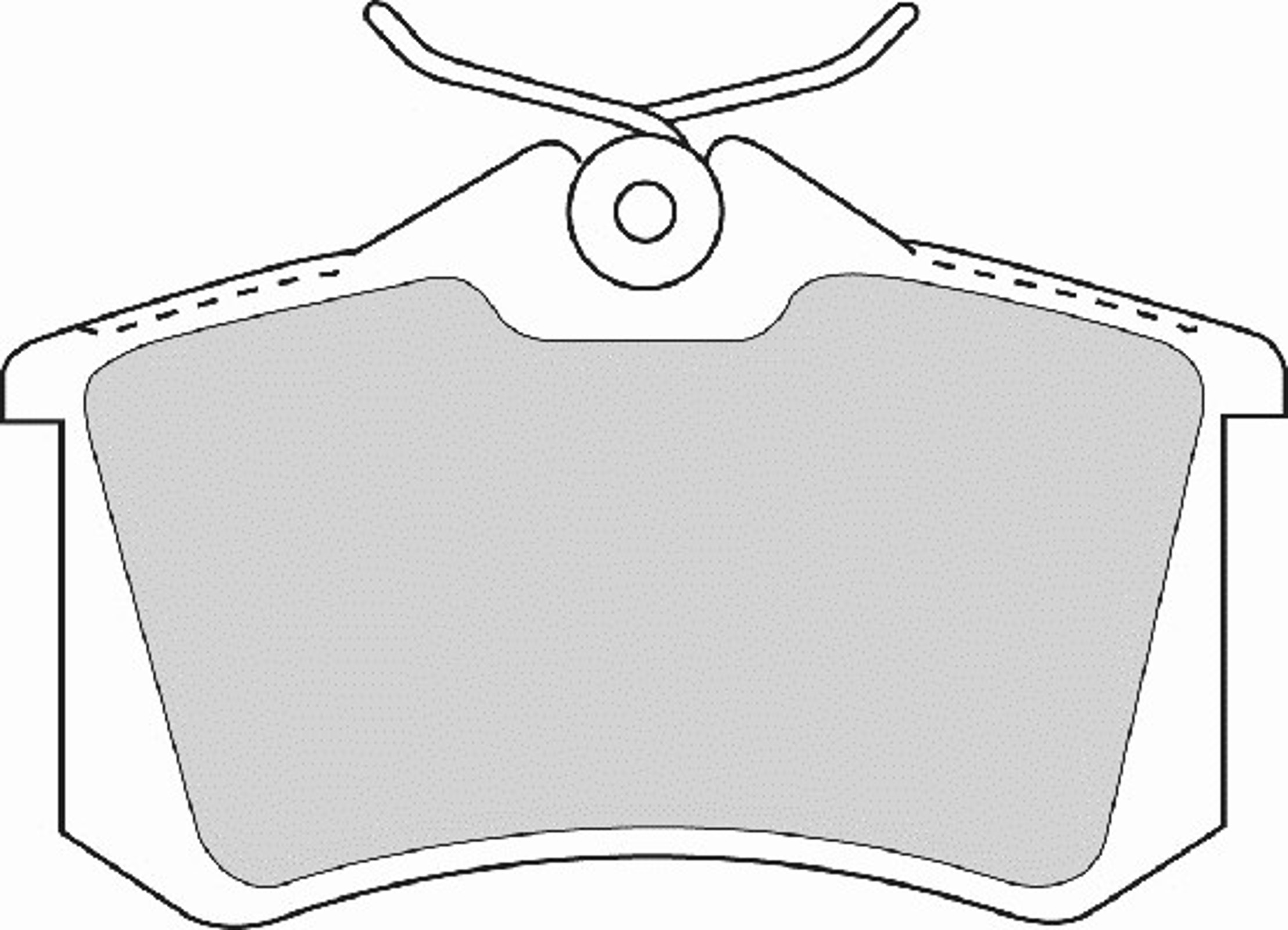 Колодки тормозные дисковые NECTO FD6720A