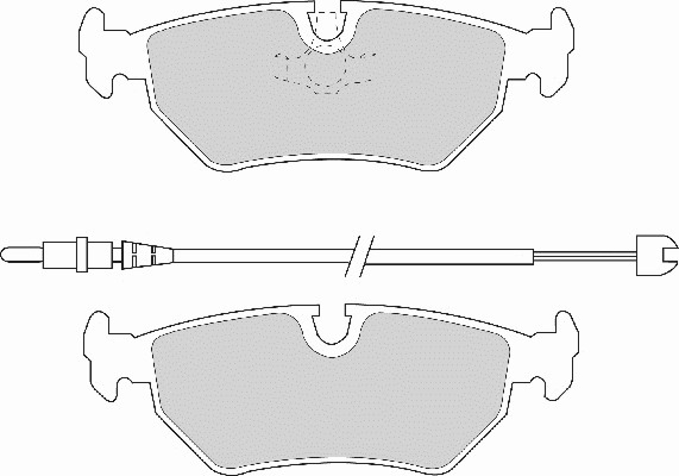 Колодки тормозные дисковые NECTO FD6726A
