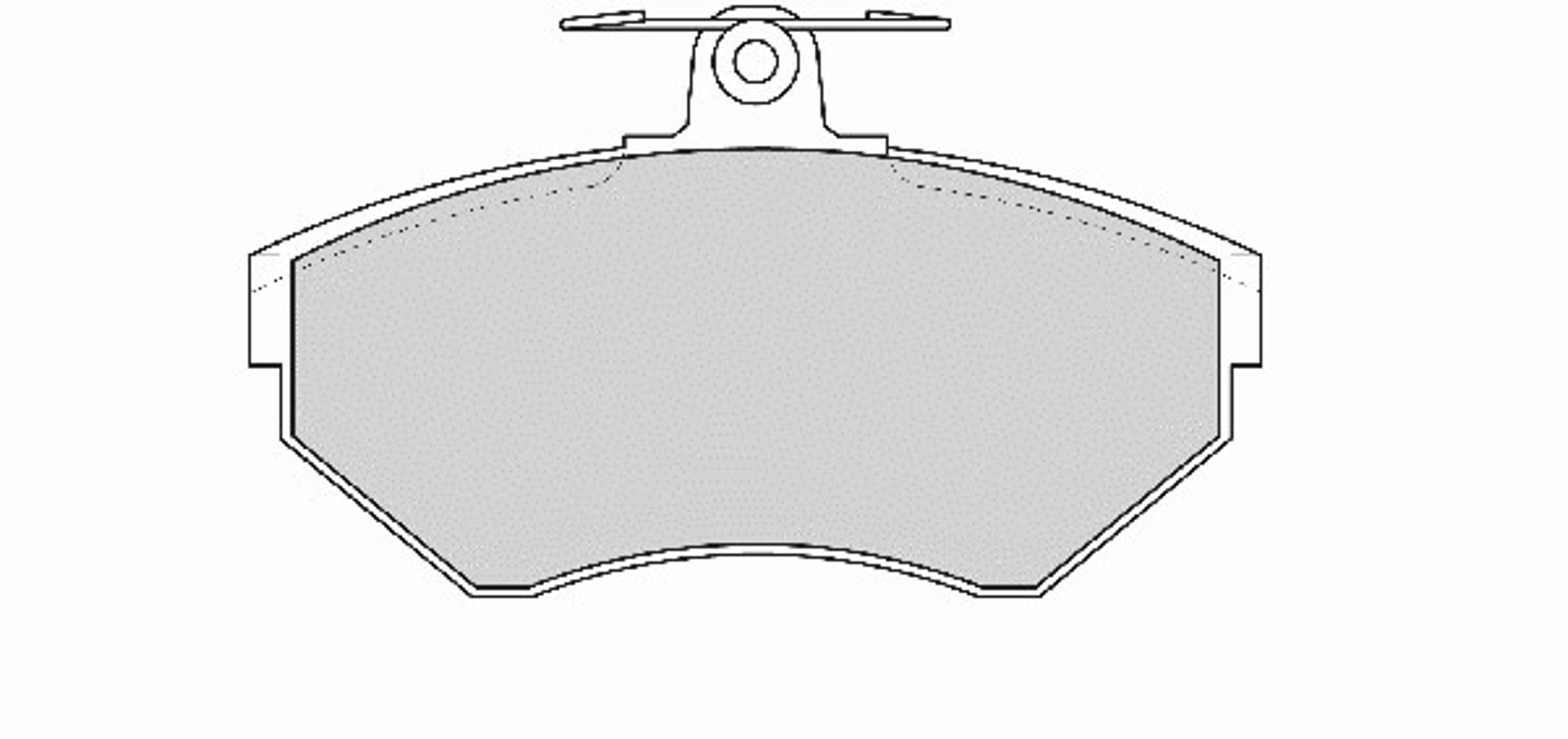 Колодки тормозные дисковые NECTO FD6777A