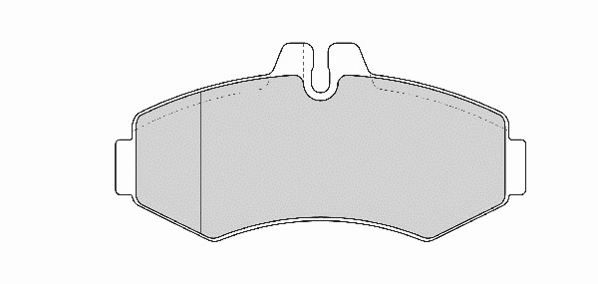 Комплект тормозных колодок дисковый тормоз NECTO FD6782V
