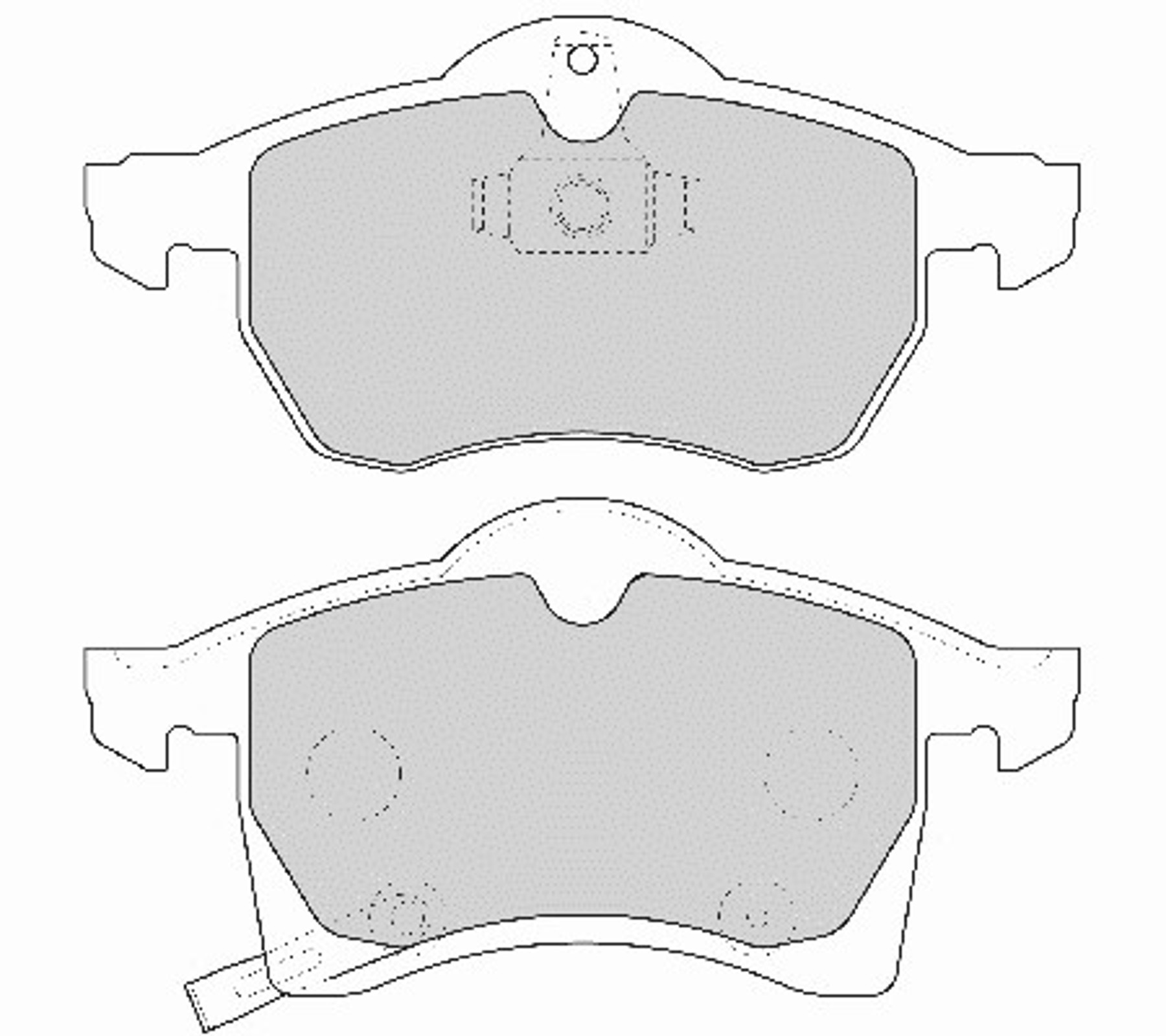 Колодки тормозные дисковые NECTO FD6793A