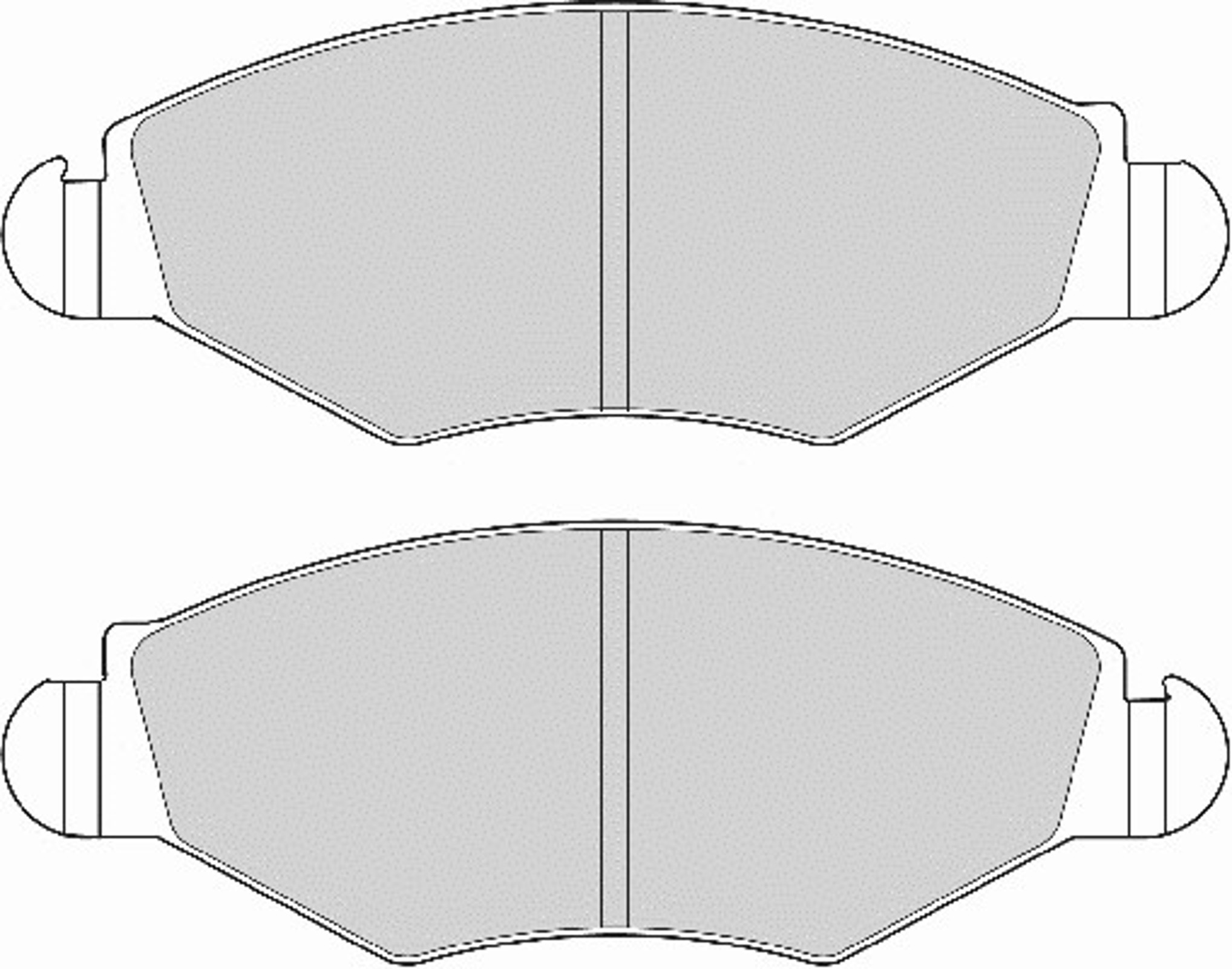 Колодки тормозные дисковые NECTO FD6847A
