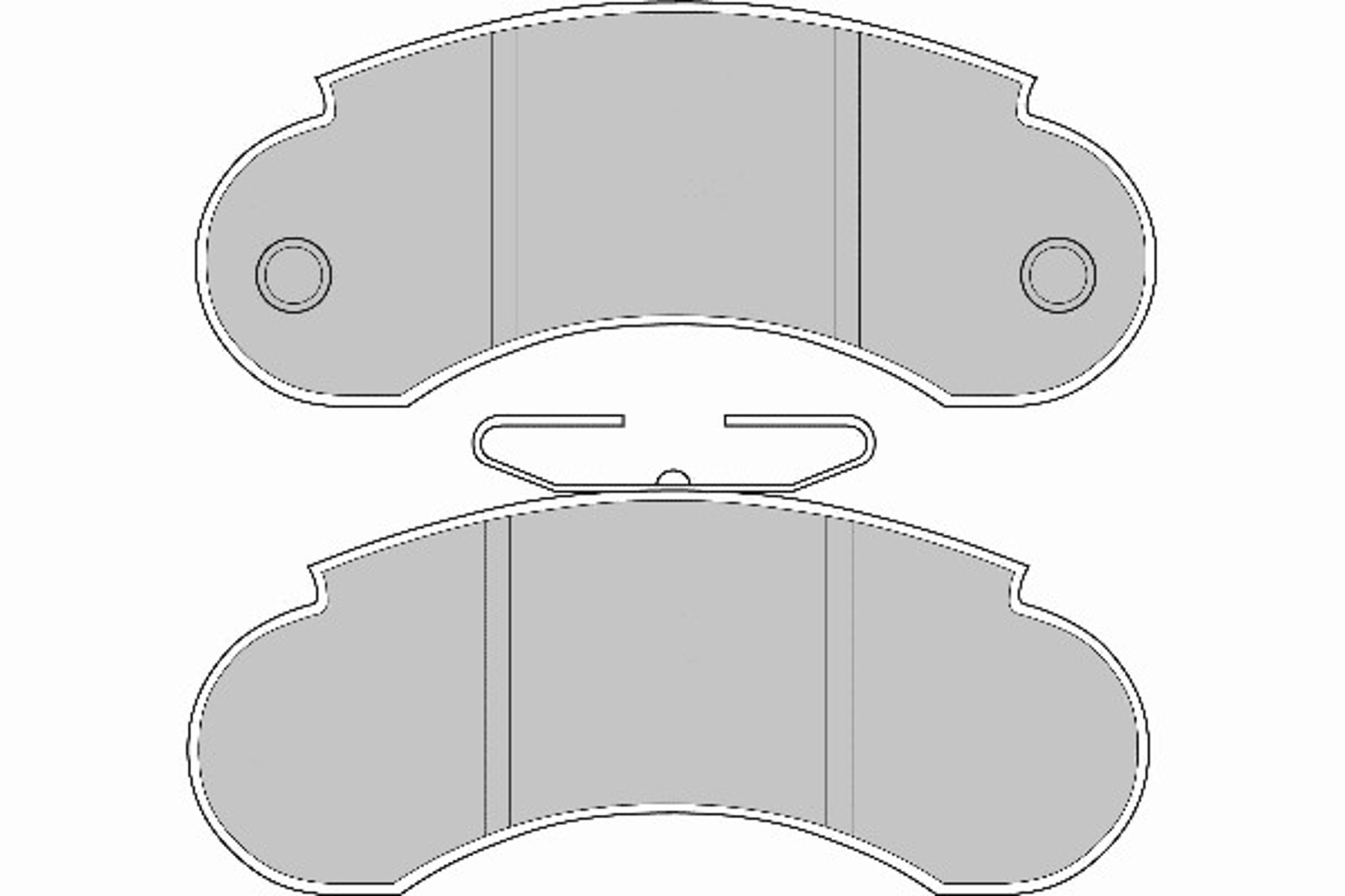 Колодки тормозные дисковые NECTO FD685V