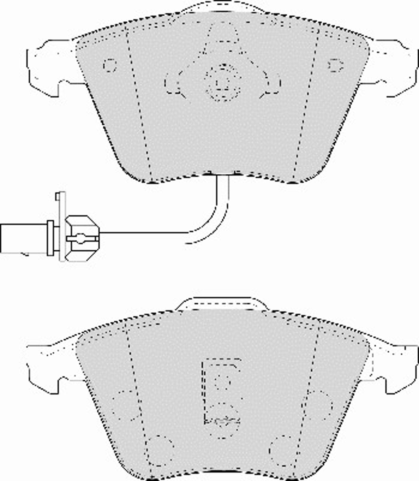 Колодки тормозные дисковые NECTO FD6862A