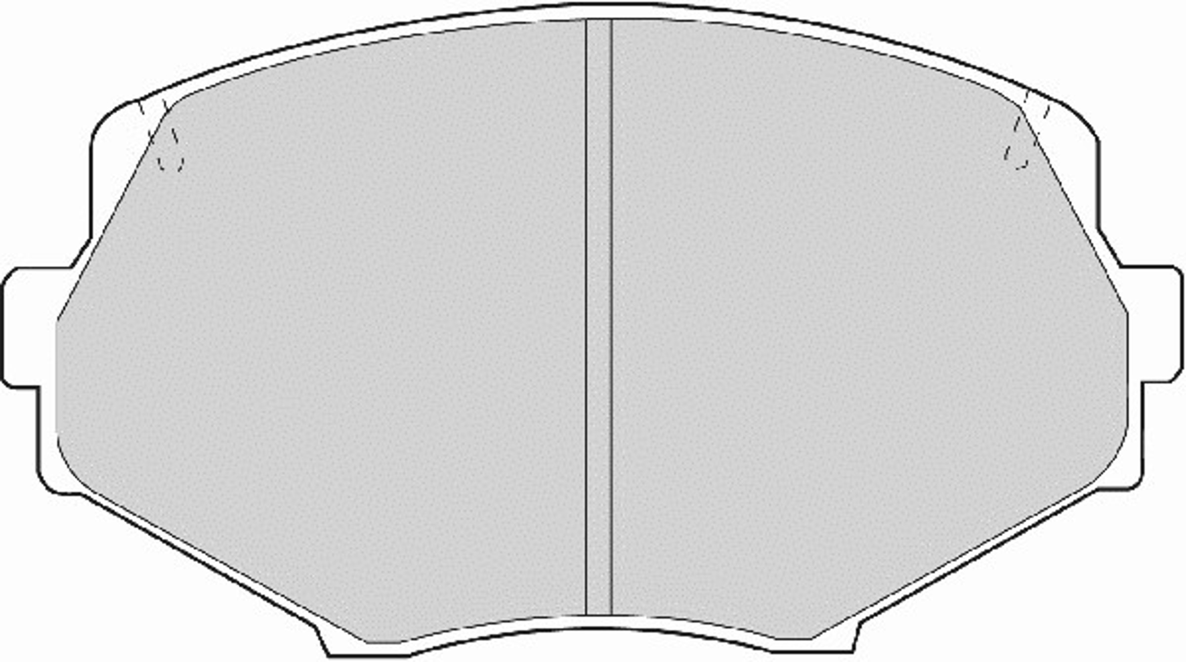 Колодки тормозные дисковые NECTO FD6925A