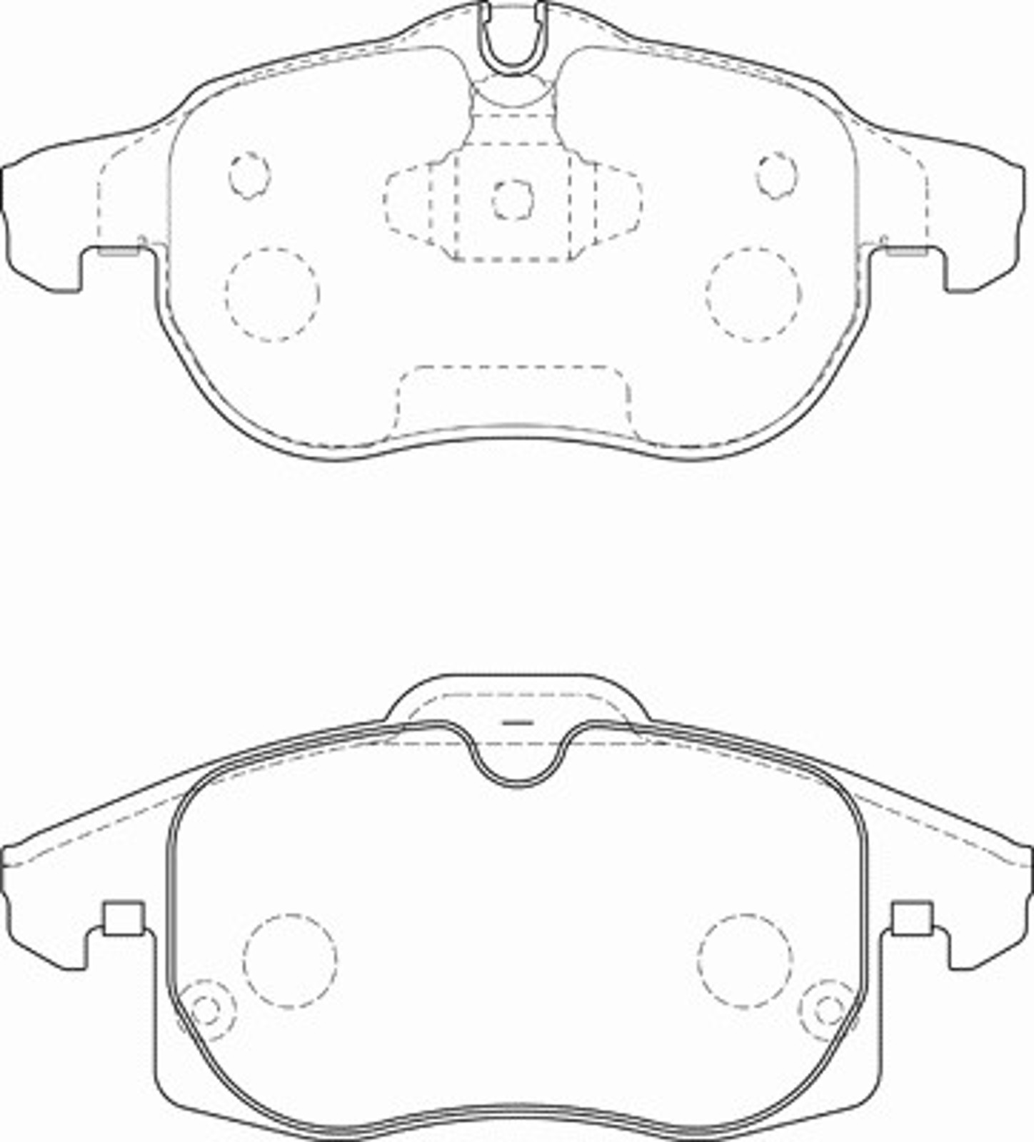 Колодки тормозные дисковые NECTO FD6947A