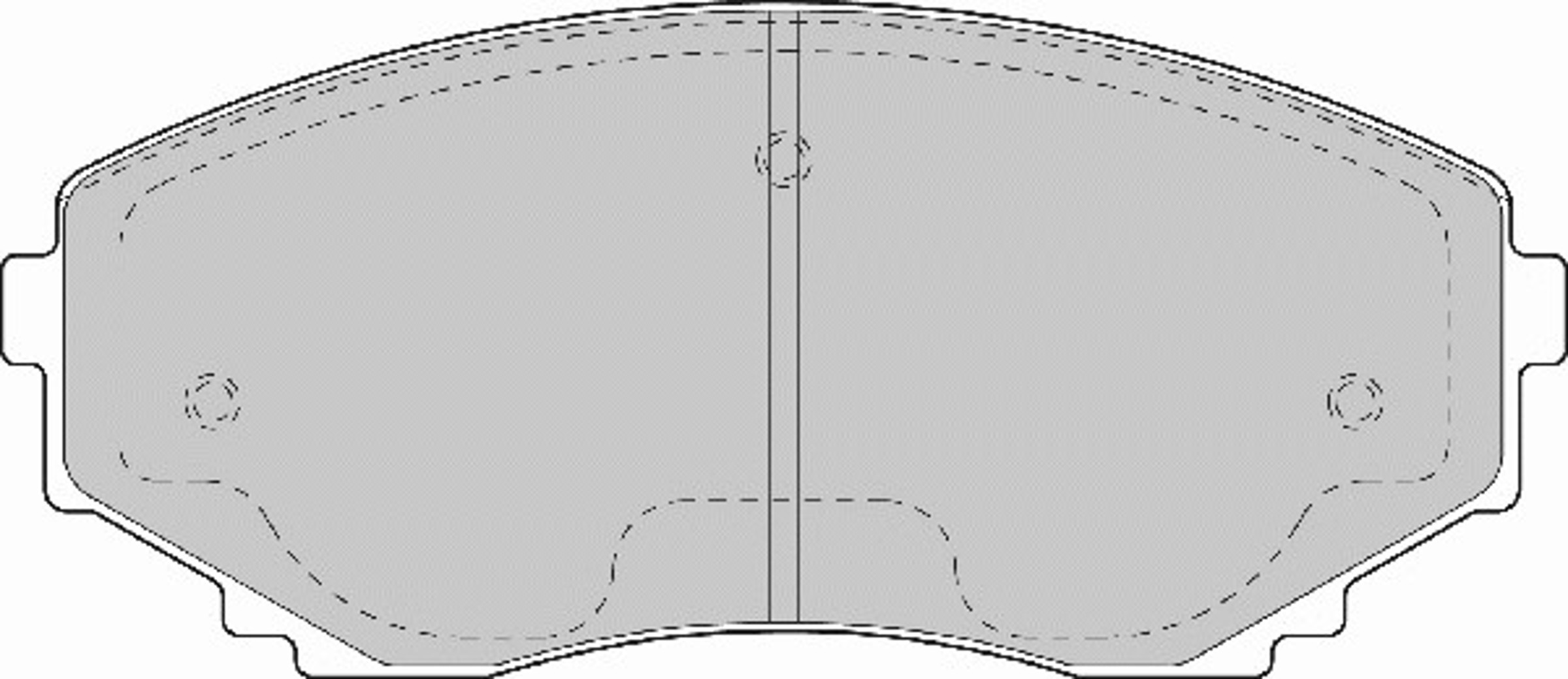 Колодки тормозные дисковые NECTO FD6974A