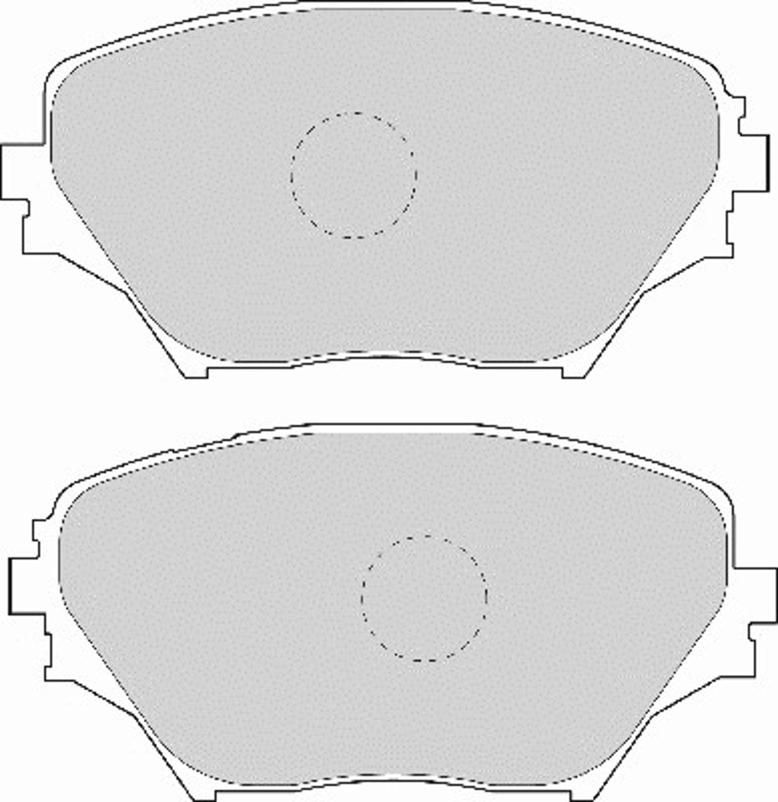 Колодки тормозные дисковые NECTO FD6999A