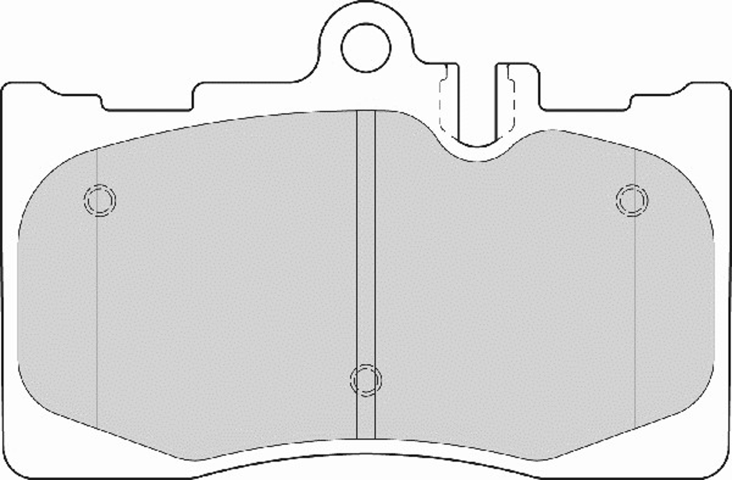 Колодки тормозные дисковые NECTO FD7100A