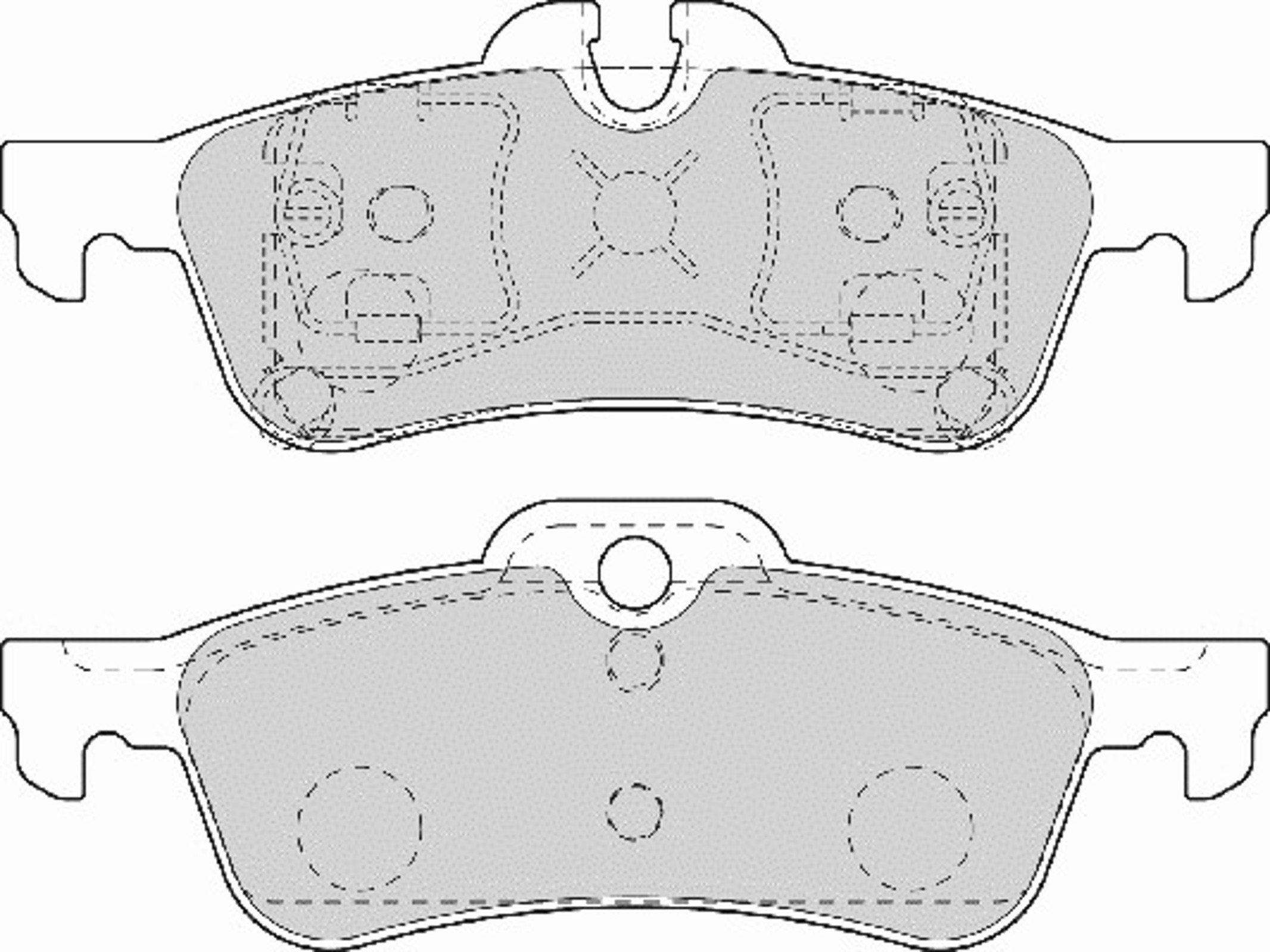 Колодки тормозные дисковые NECTO FD7103A