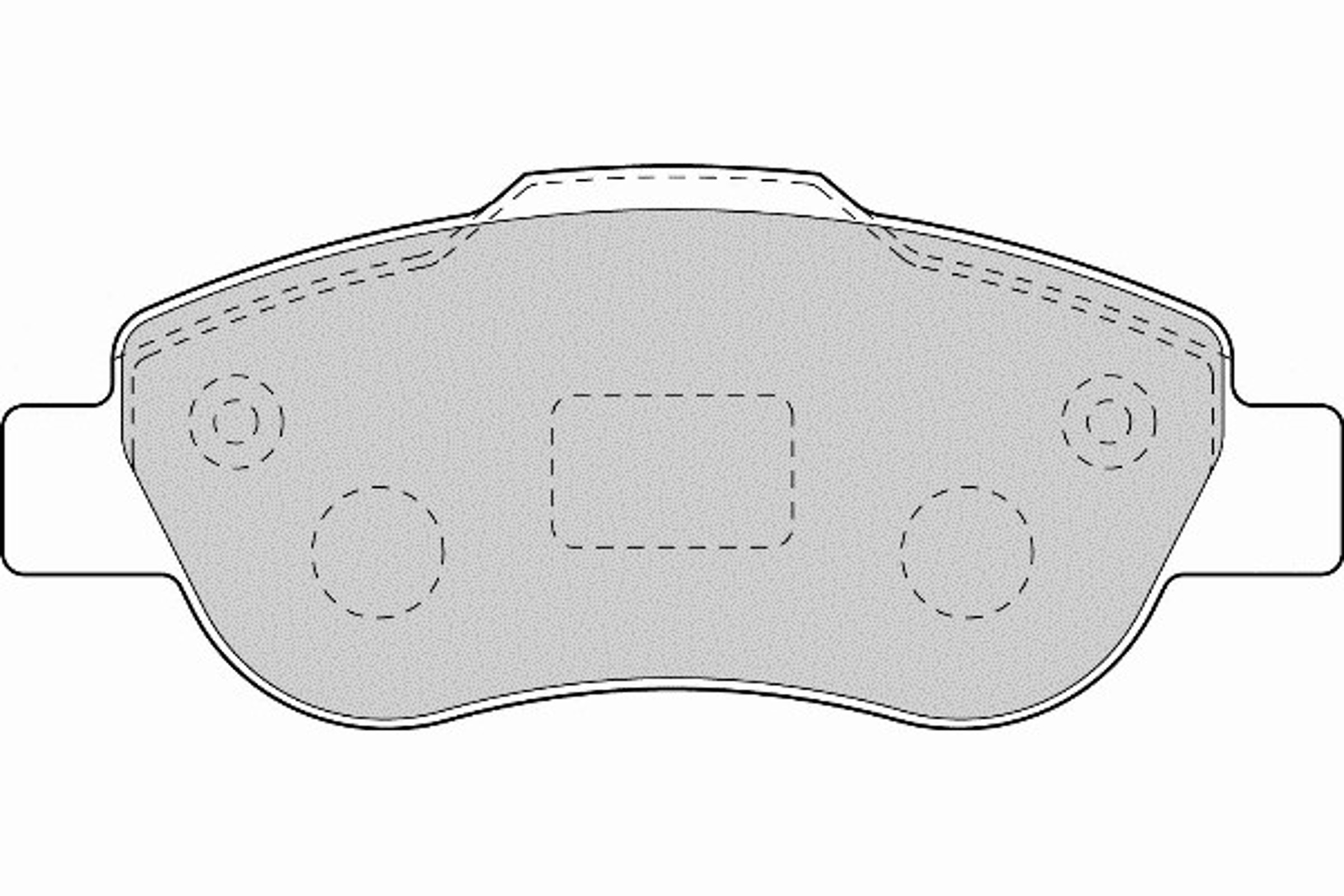 Колодки тормозные дисковые NECTO FD7113A