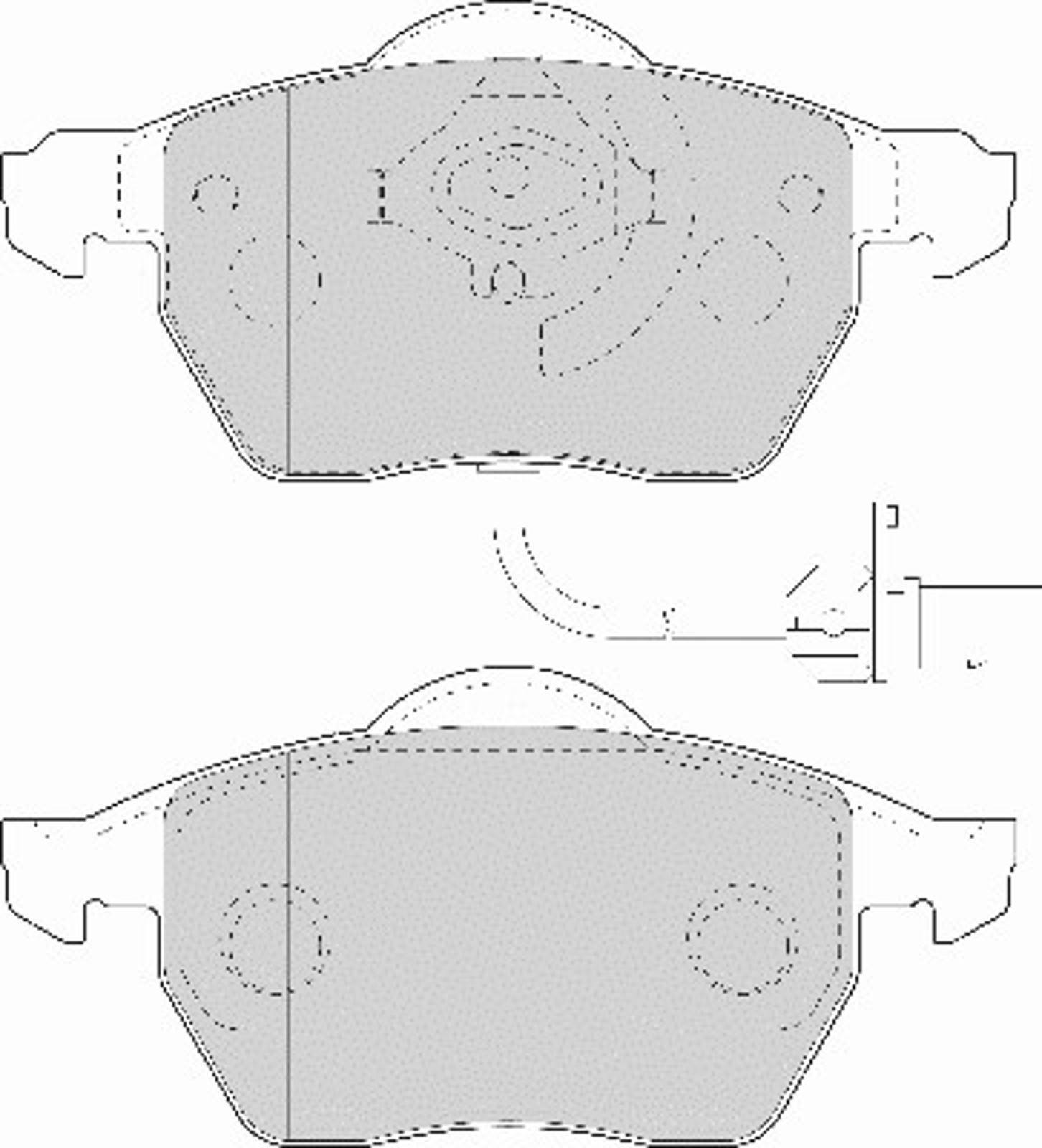 Колодки тормозные дисковые NECTO FD7145A