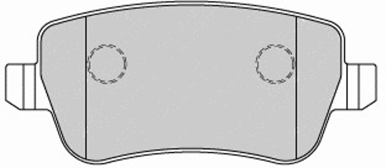 Колодки тормозные дисковые NECTO FD7193A