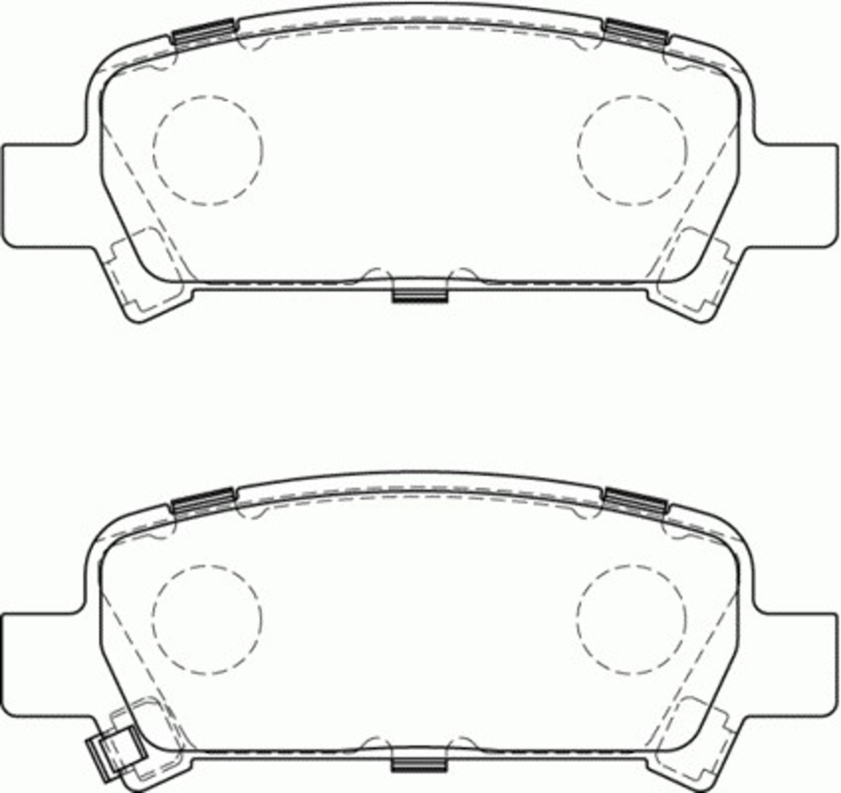Колодки тормозные дисковые NECTO FD7219A