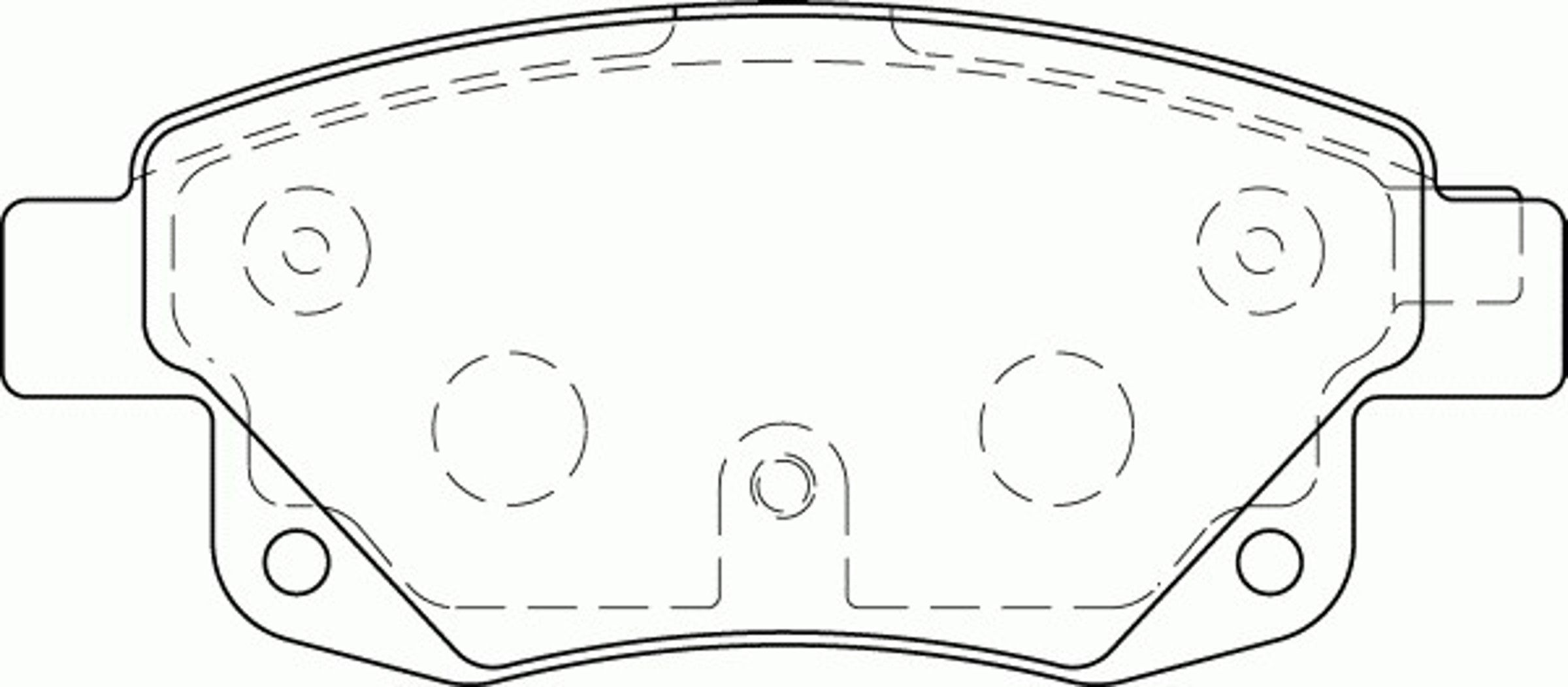 Колодки тормозные дисковые NECTO FD7273V