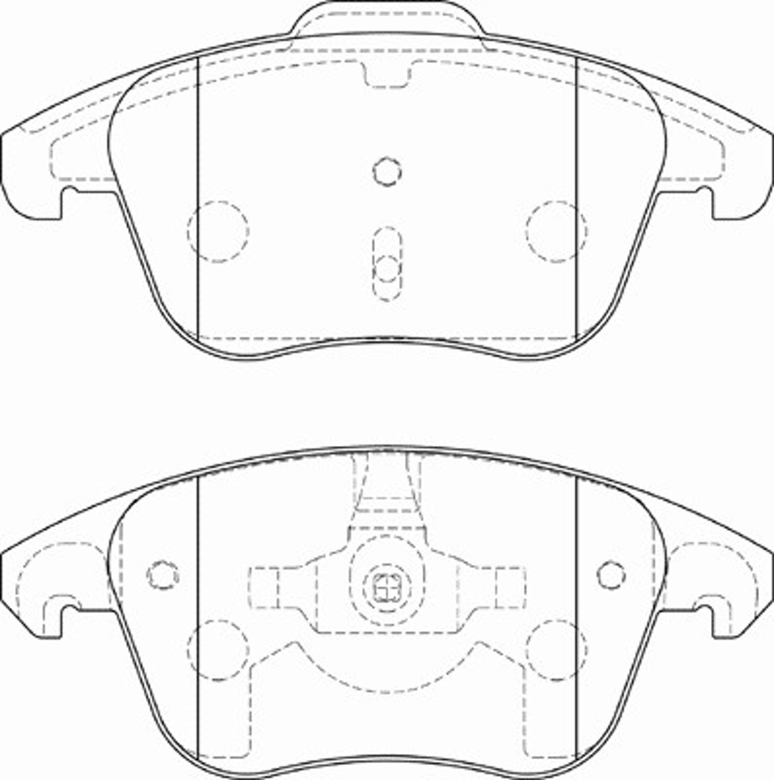 Колодки тормозные дисковые NECTO FD7297A