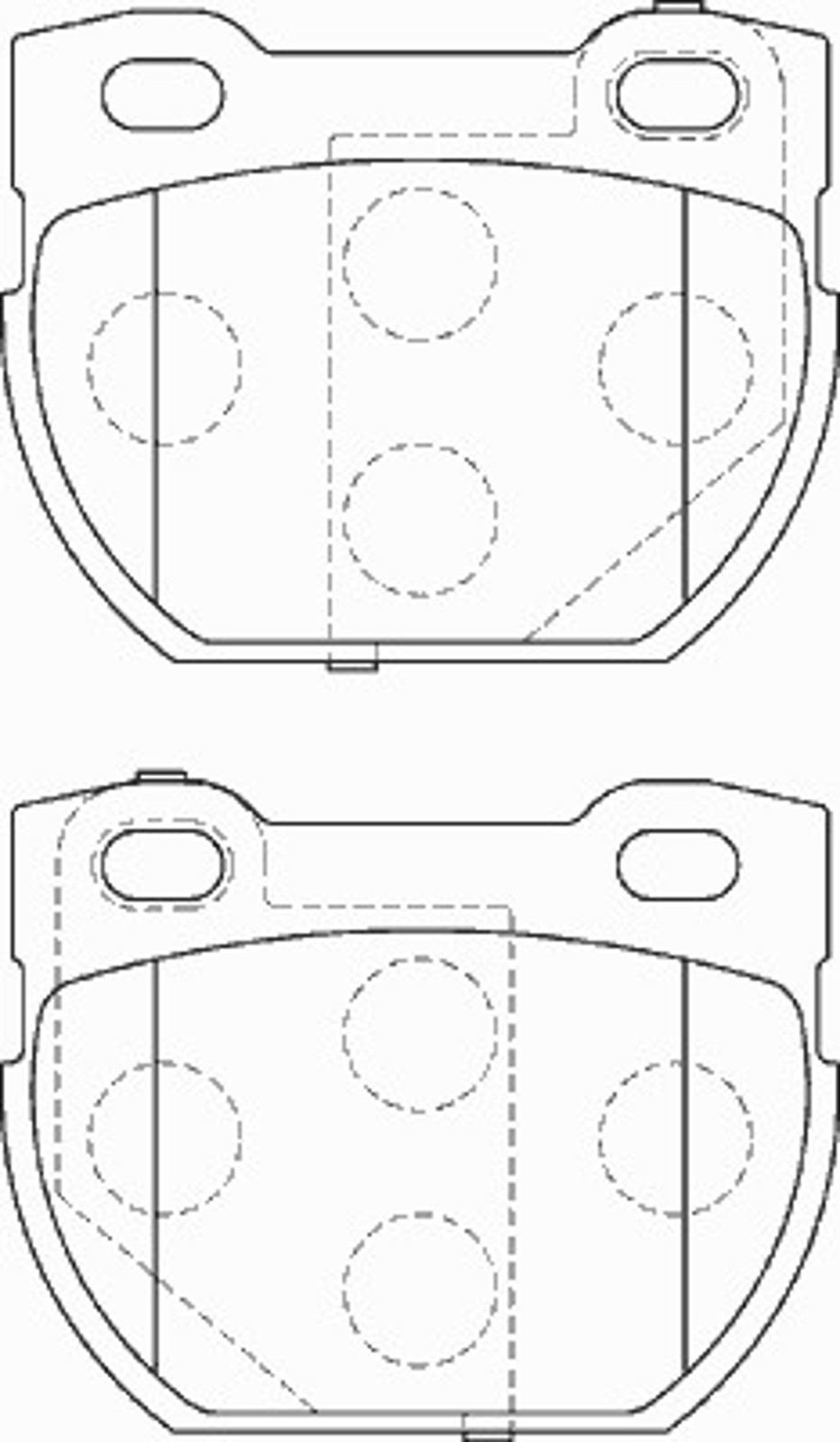 Колодки тормозные дисковые NECTO FD7317A