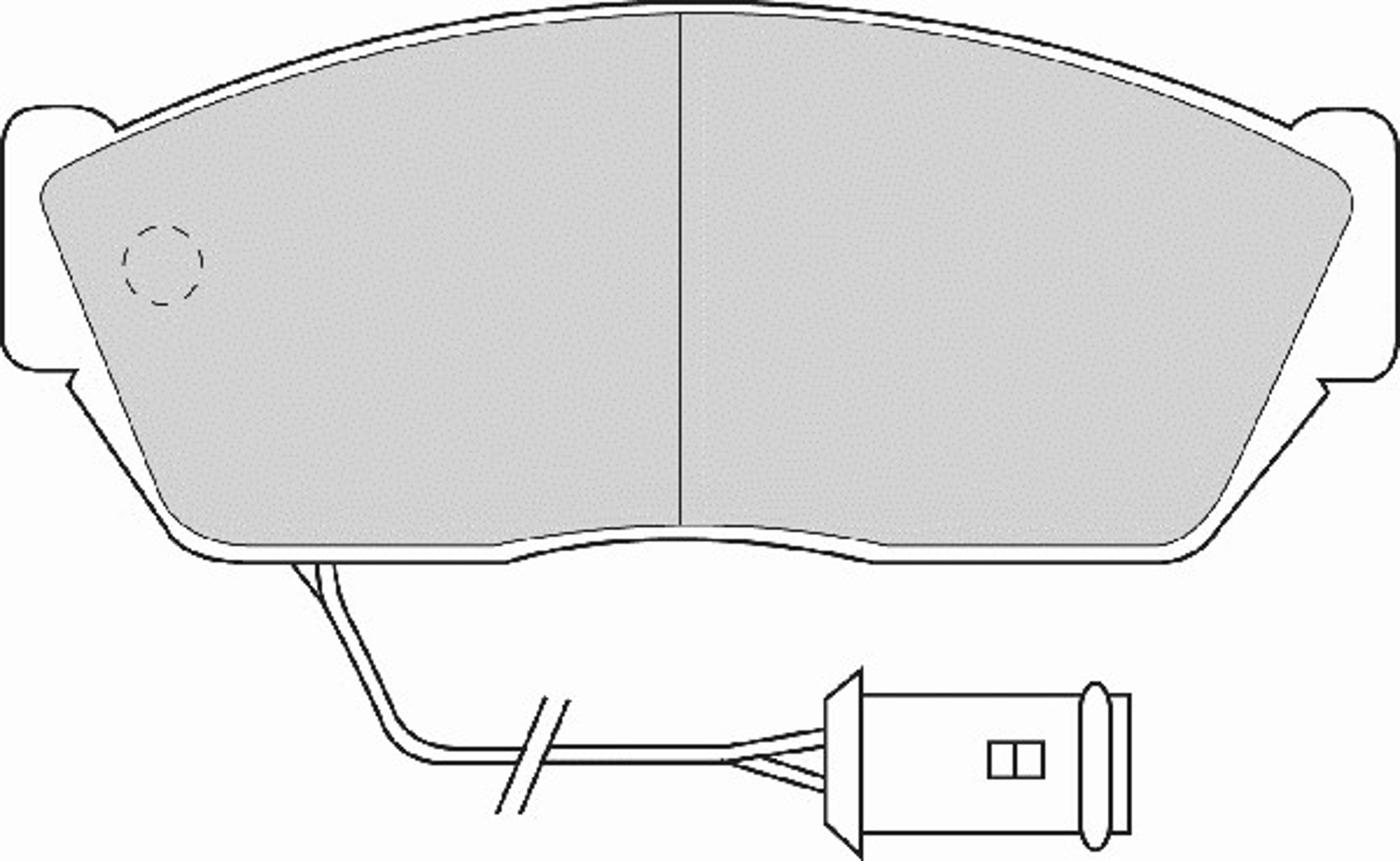Колодки тормозные дисковые NECTO FD888A