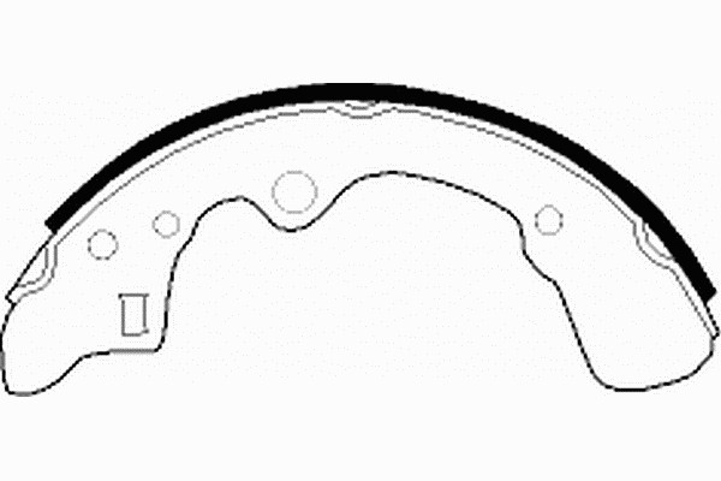 Комплект тормозных колодок NECTO N1463