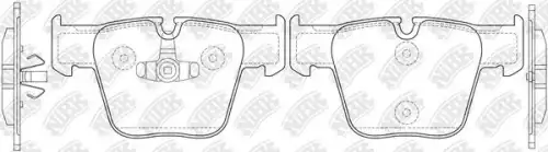 Pn31018-nibk колодки дисковые передние NIBK PN31018