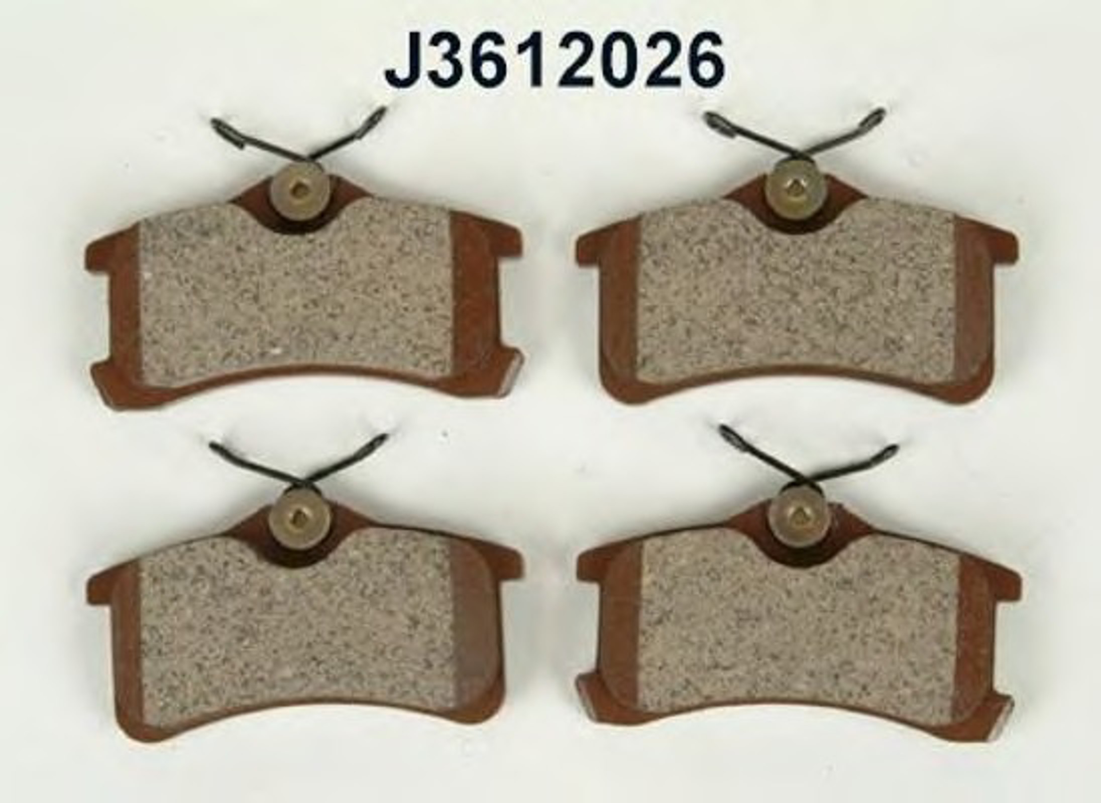 Колодки тормозные дисковые NIPPARTS J3612026