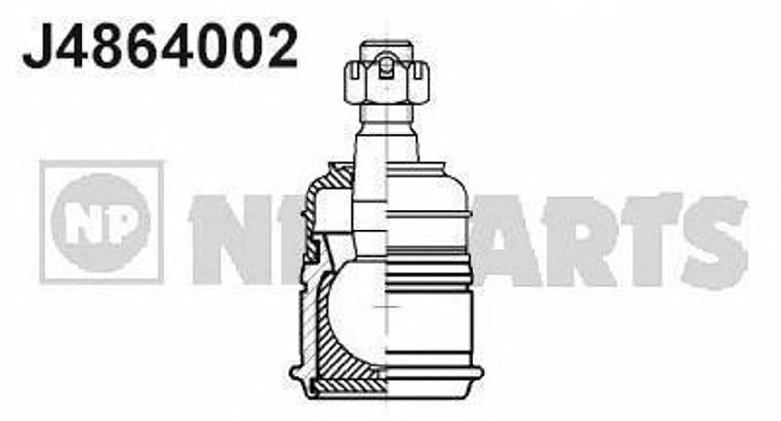 Опора шаровая NIPPARTS J4864002