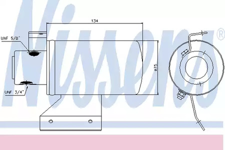Осушитель кондиционера NISSENS 95053