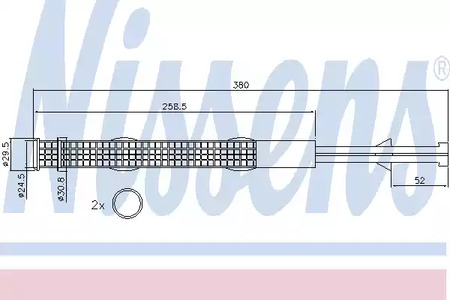 Осушитель кондиционера NISSENS 95359